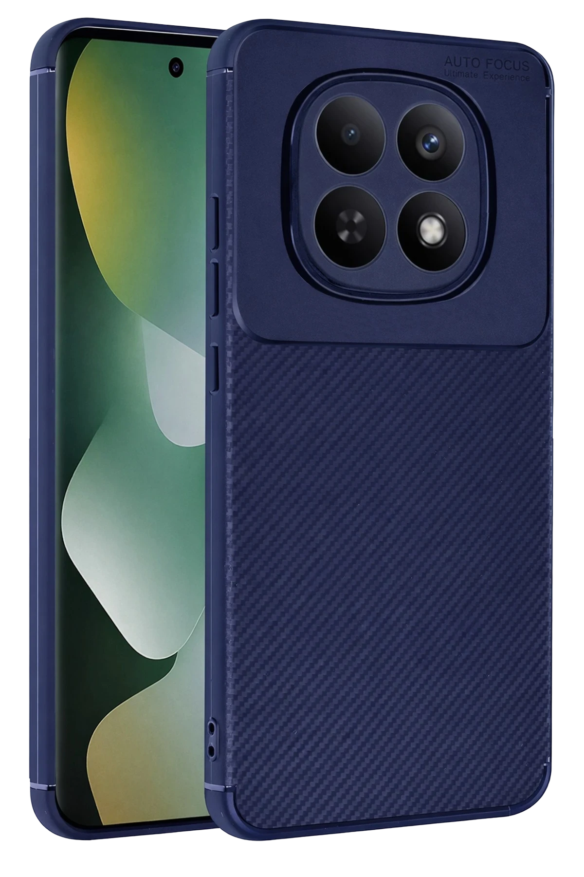 Newface Xiaomi Redmi Note 15 4G Auto Focus Karbon Kapak - Lacivert
