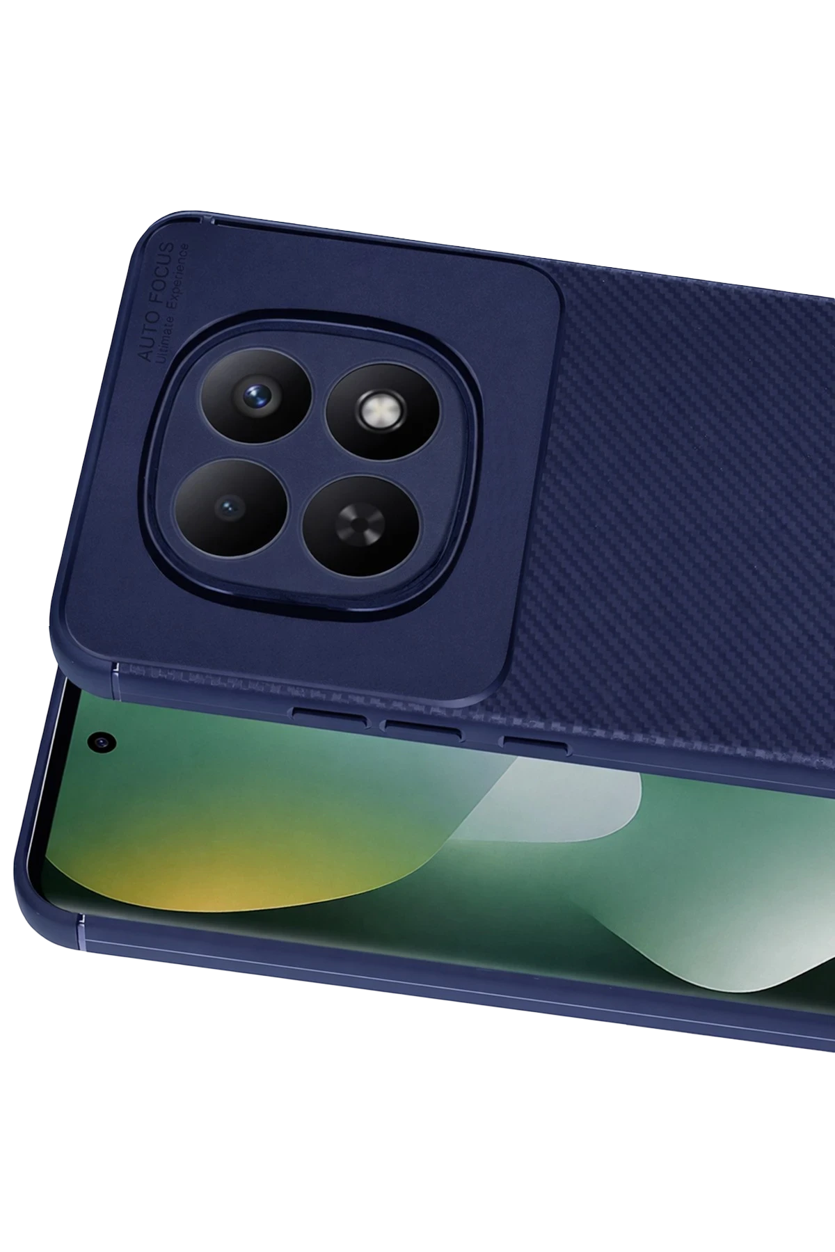 Newface Xiaomi Redmi Note 15 Pro 4G Auto Focus Karbon Kapak - Lacivert