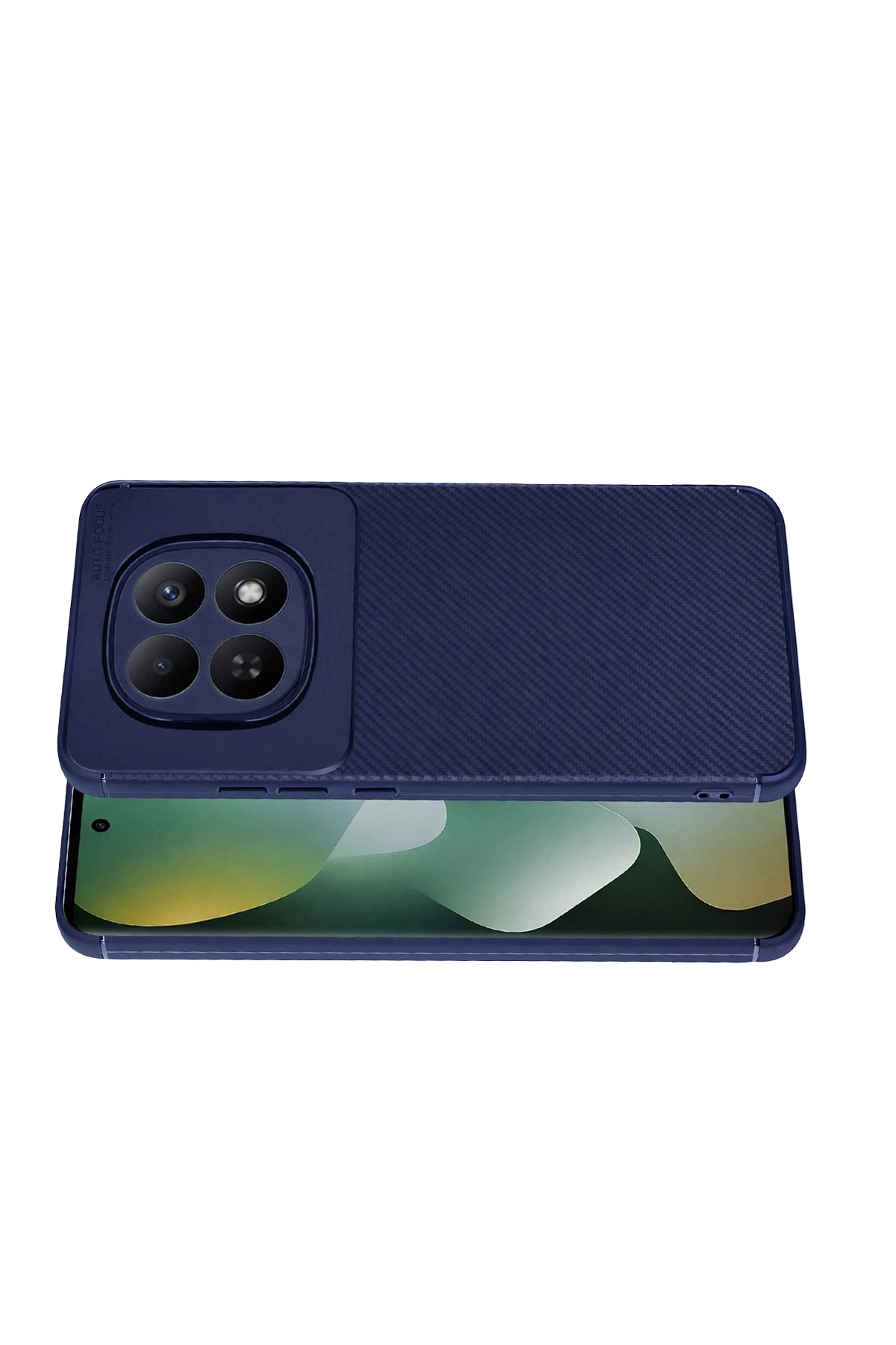 Newface Xiaomi Redmi Note 15 Pro 4G Auto Focus Karbon Kapak - Lacivert