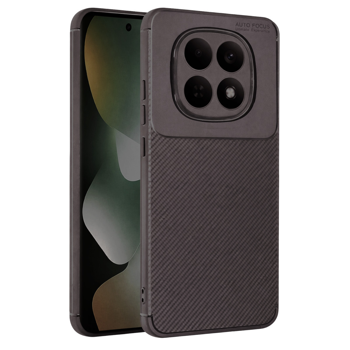 Newface Xiaomi Redmi Note 15 Pro 5G Auto Focus Karbon Kapak - Gri — görsel 9