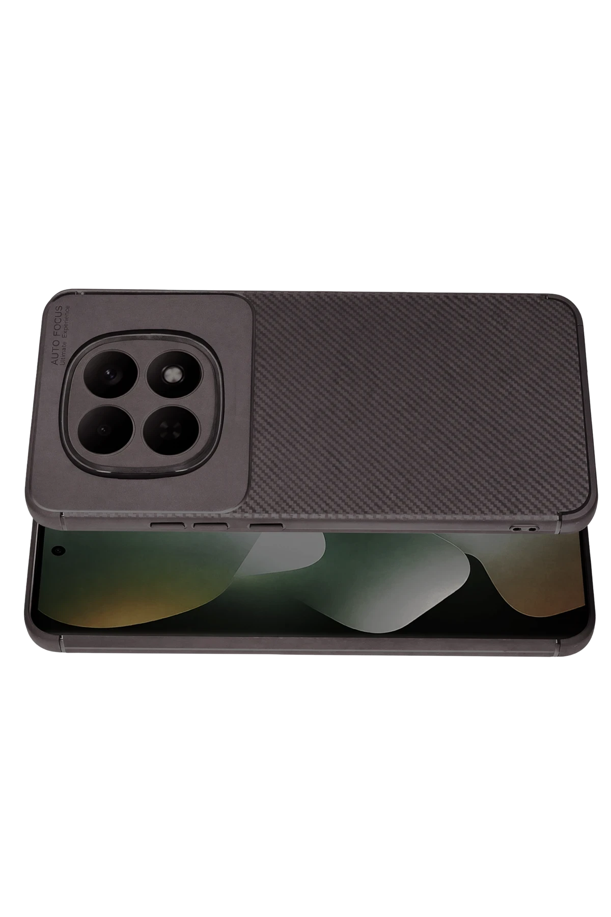 Newface Xiaomi Redmi Note 15 Pro 5G Auto Focus Karbon Kapak - Gri
