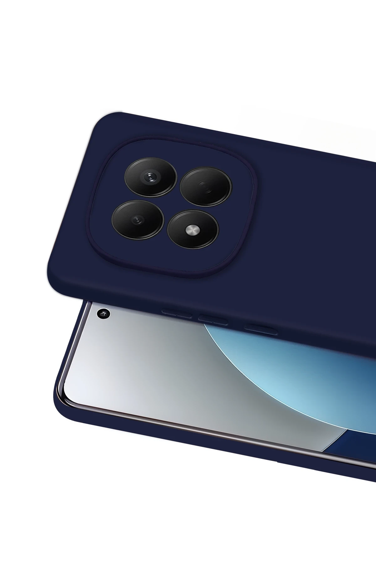 Newface Xiaomi Redmi Note 15 Pro 4G First Silikon - Lacivert