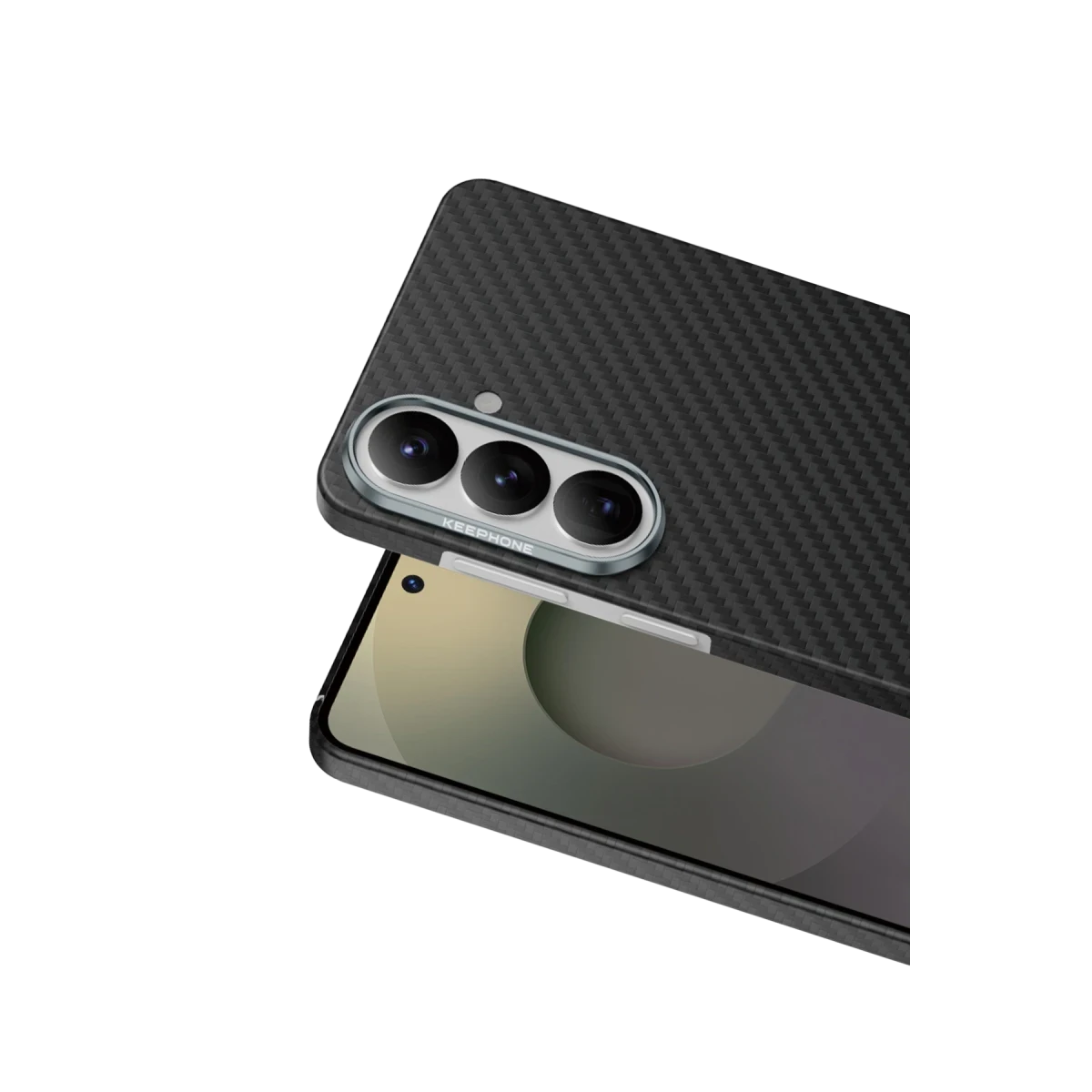 Keephone Samsung Galaxy S26 Plus Kevlar Diago Magsafe Kılıf - Siyah
