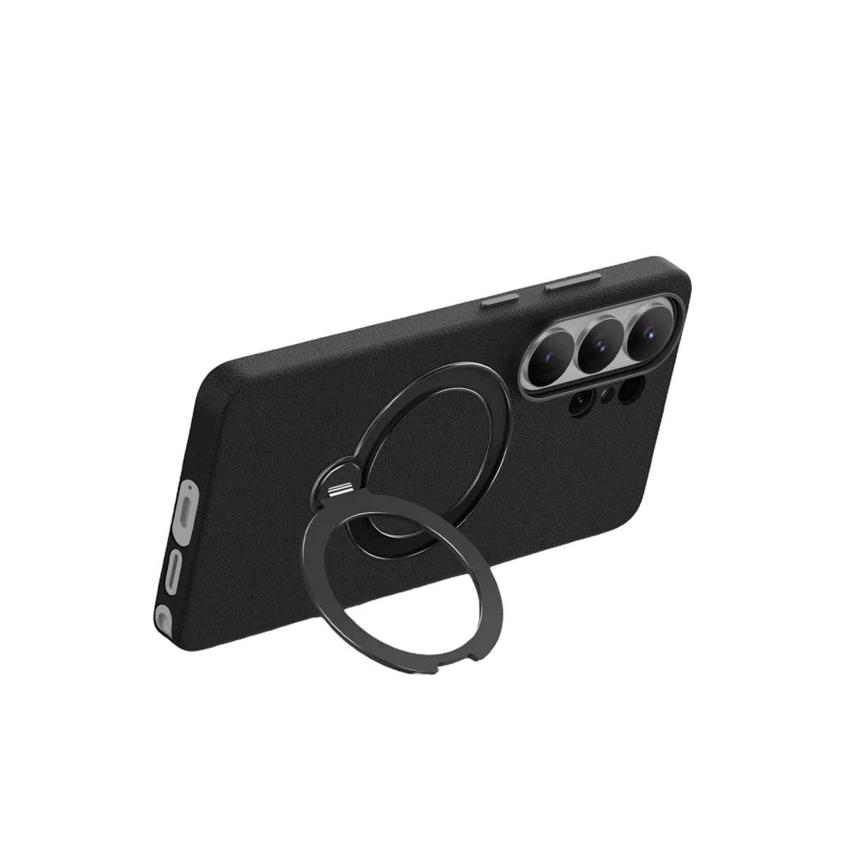 Keephone Samsung Galaxy S26 Ultra Mehold Standlı Magsafe Kapak - Siyah
