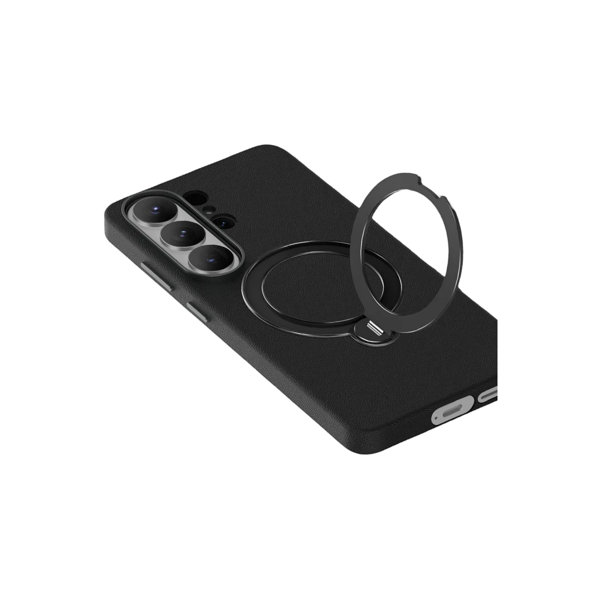Keephone Samsung Galaxy S26 Ultra Mehold Standlı Magsafe Kapak - Siyah