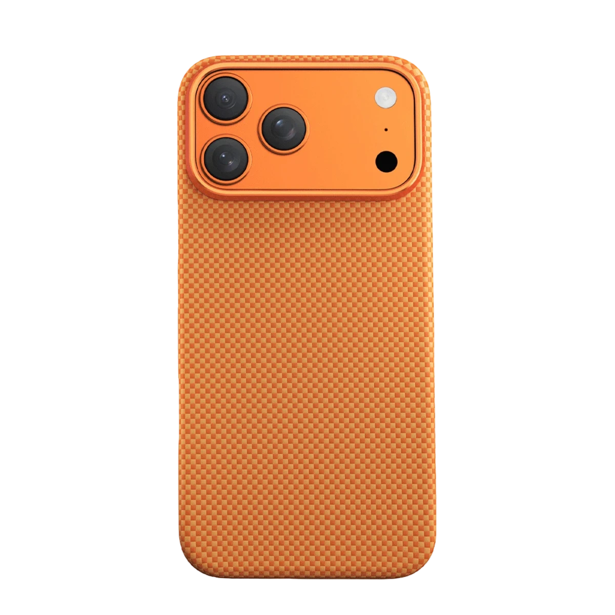 Keephone Apple iPhone 17 Pro Max Kevlar Norra Magsafe Kılıf - Açık Turuncu