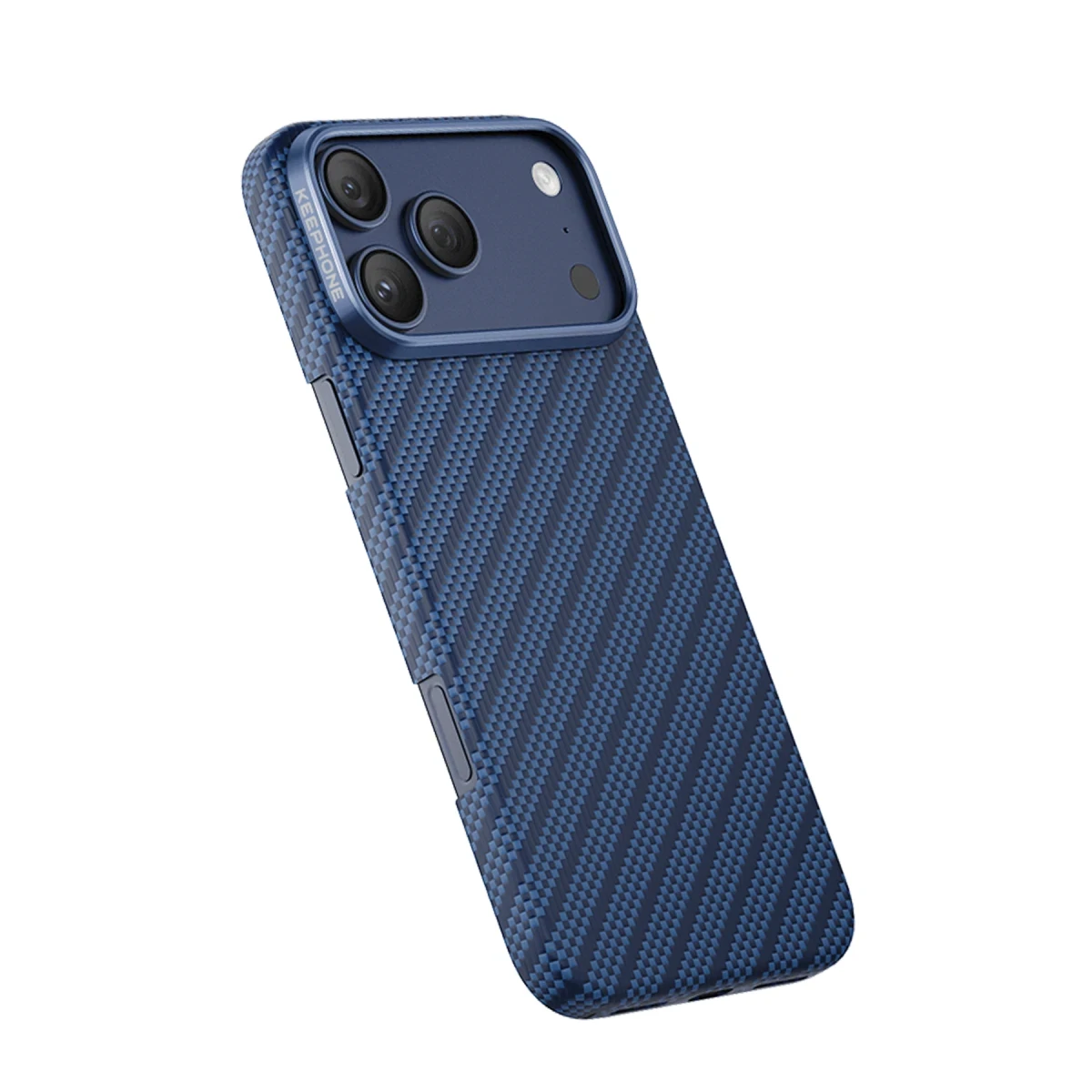 Keephone Apple iPhone 17 Pro Kevlar Robin Magsafe Kılıf - Lacivert