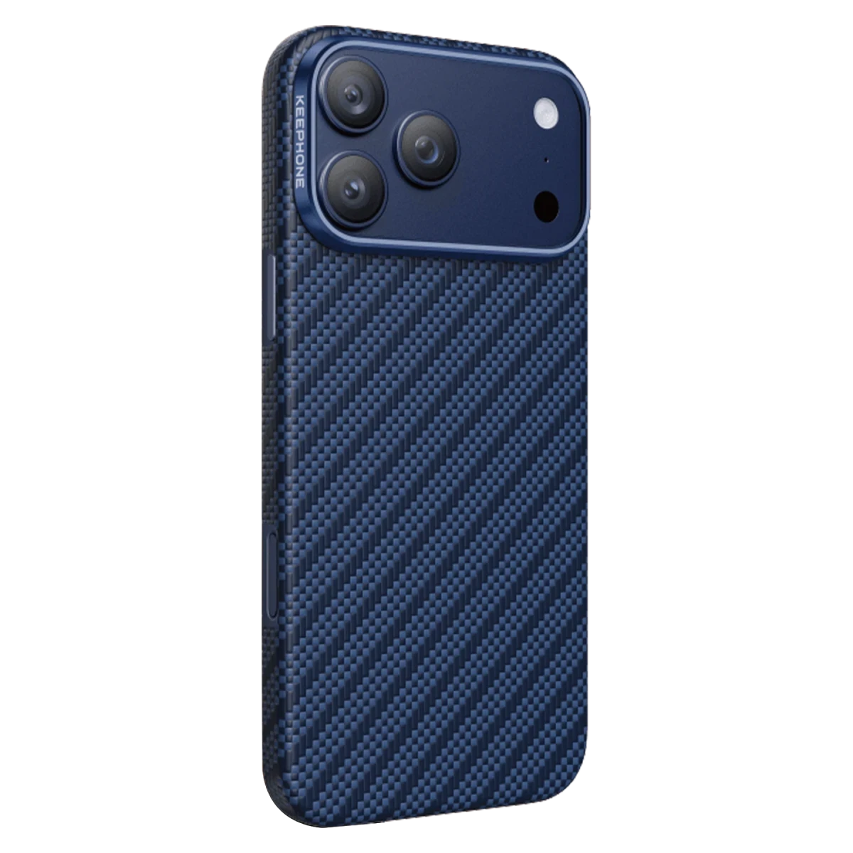 Keephone Apple iPhone 17 Pro Max Kevlar Robin Magsafe Kılıf - Lacivert