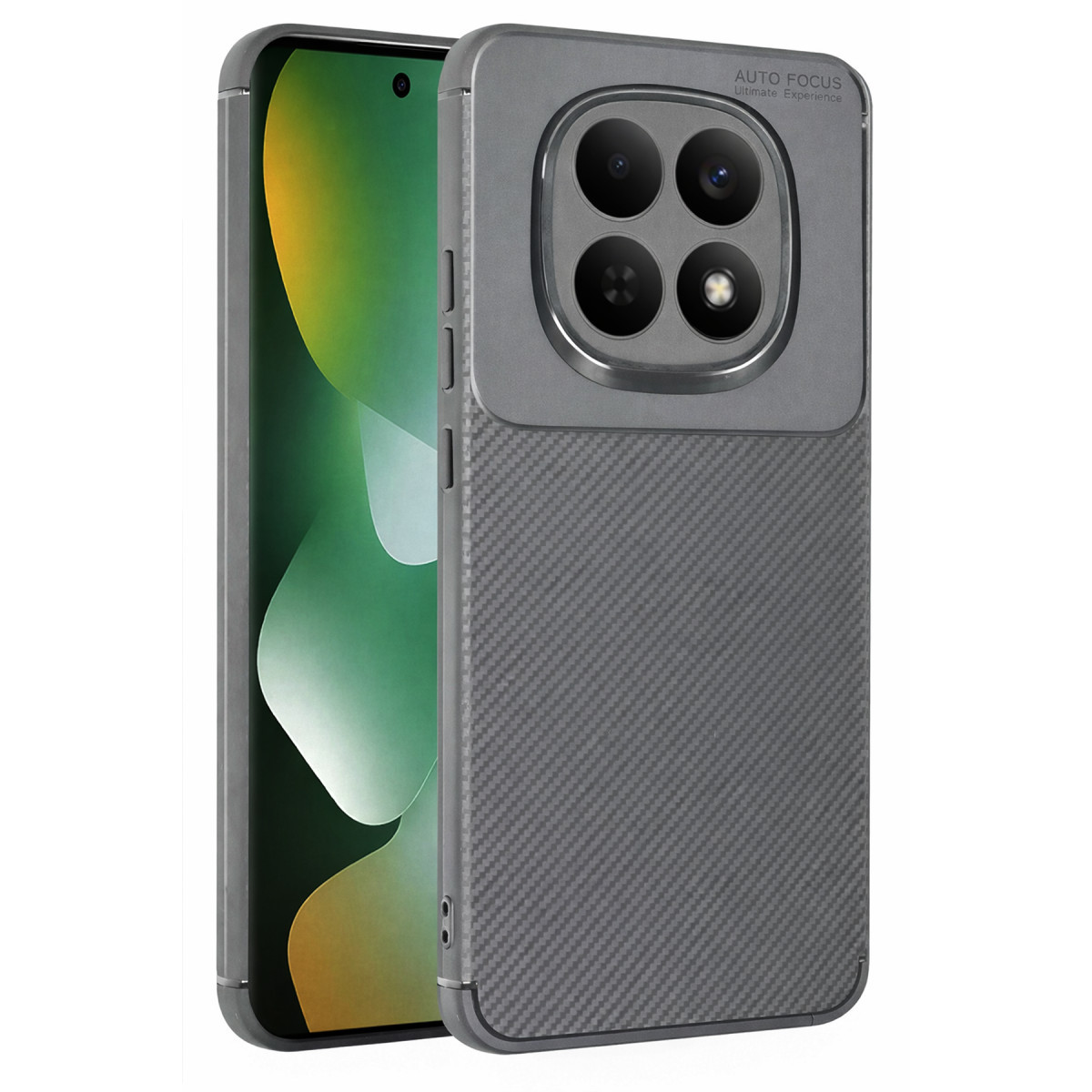 Newface Xiaomi Redmi Note 15 4G Auto Focus Karbon Kapak - Gri — görsel 9