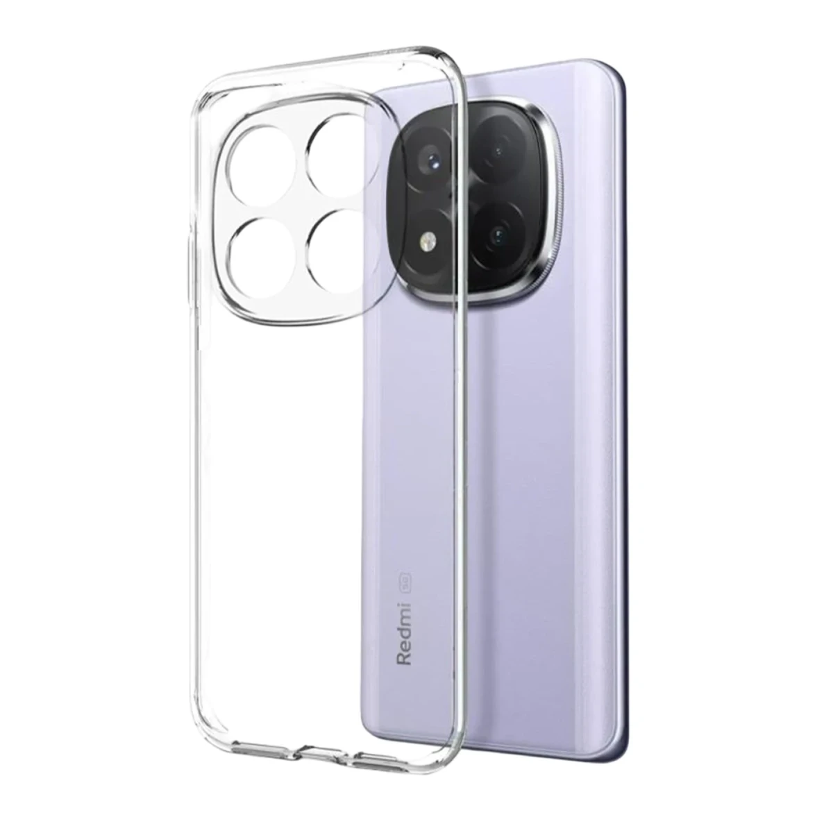 Newface Xiaomi Redmi Note 15 Pro 5G Lüx Şeffaf Silikon - Şeffaf — görsel 4
