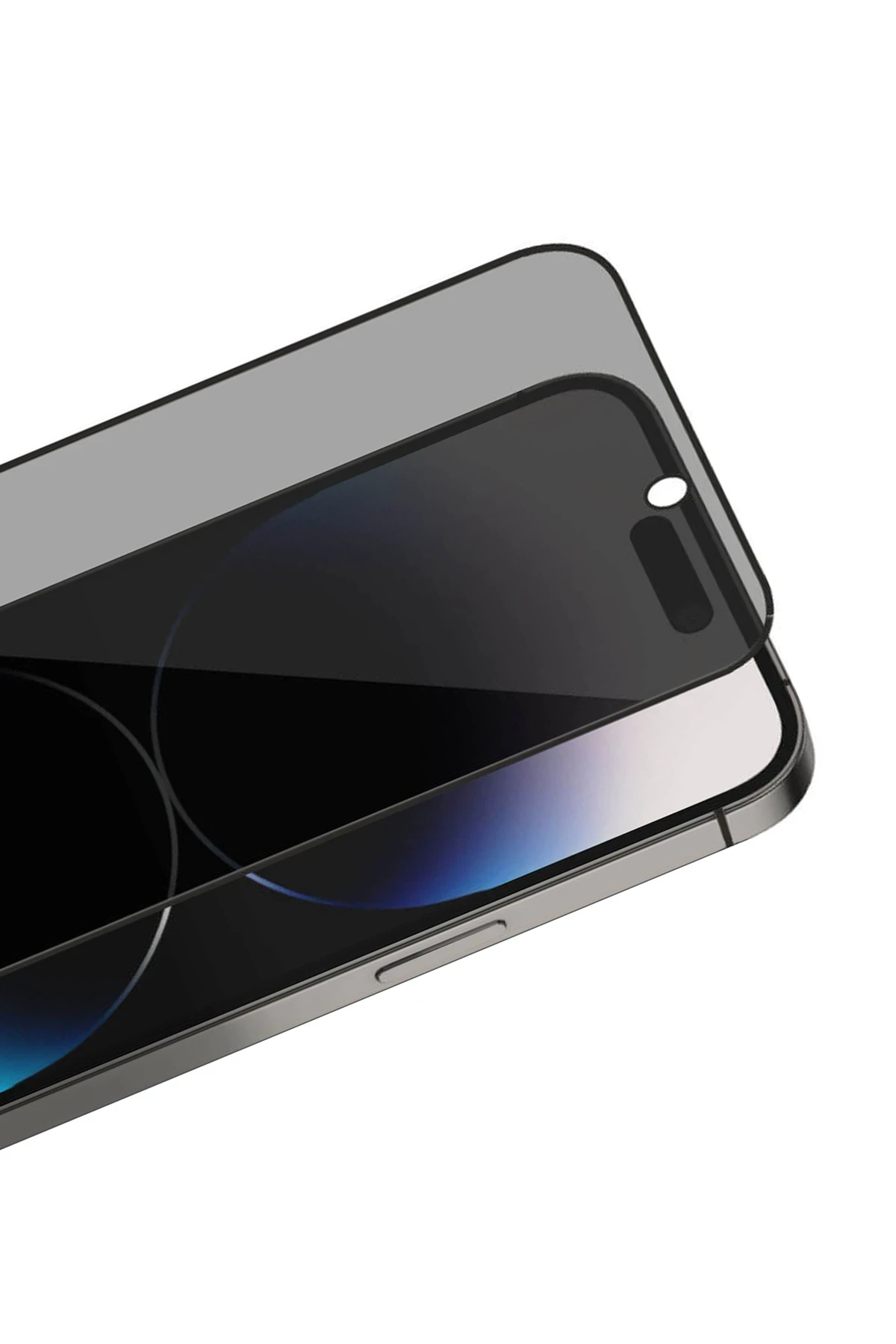 Newface Apple iPhone 17 Pro Max Bilvis 3X AR Hayalet Cam Ekran Koruyucu - Siyah — görsel 3