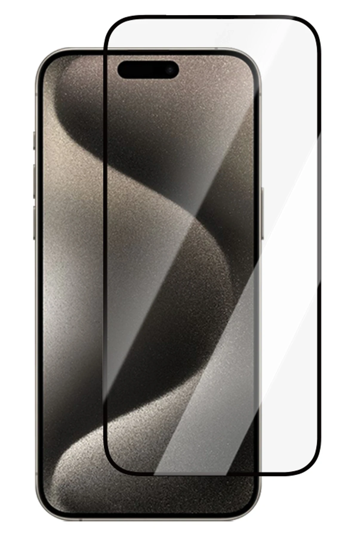 Newface Apple iPhone 16 Pro Max Bilvis 3X AR HD Cam Ekran Koruyucu - Siyah — görsel 3