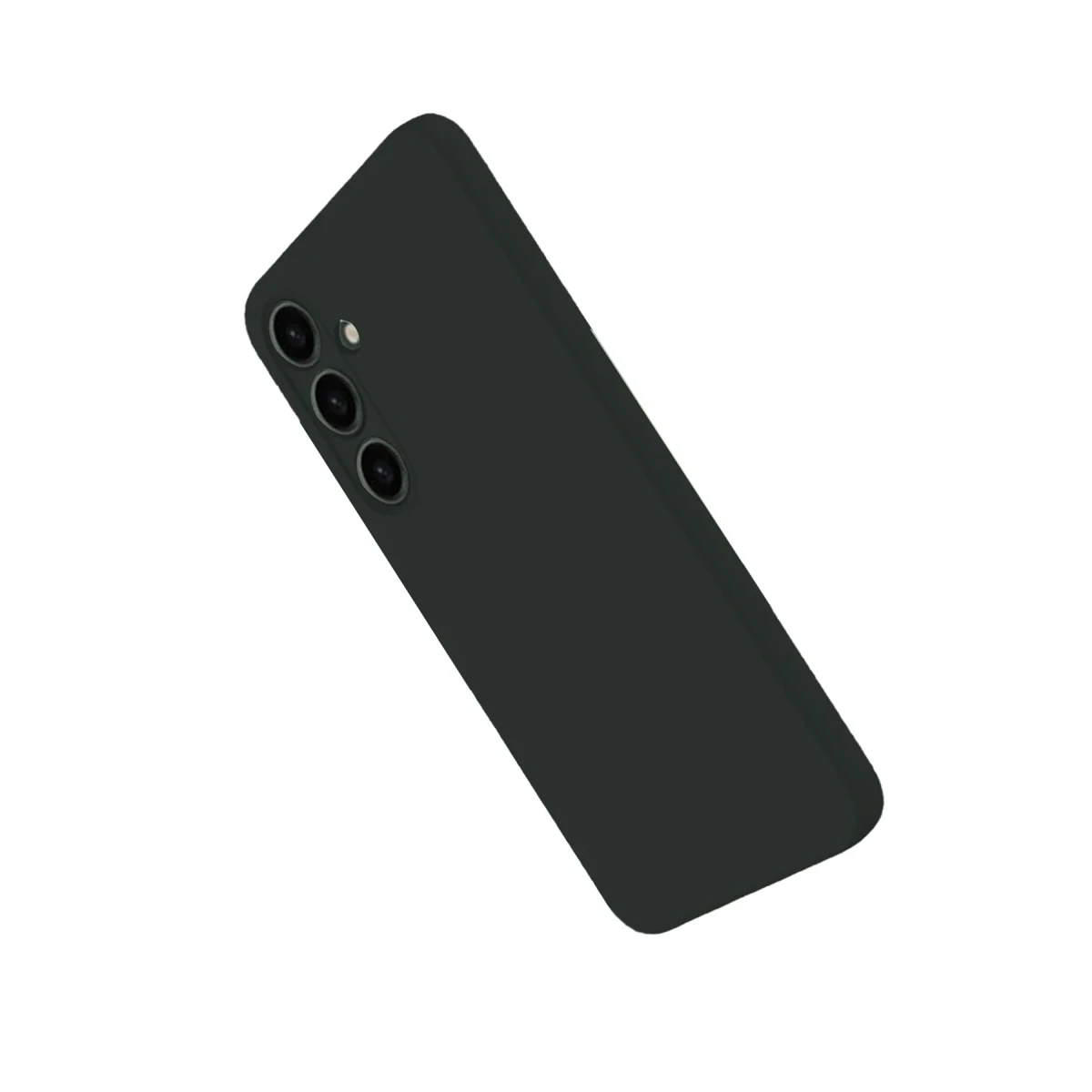 Newface Samsung Galaxy S25 Plus Kılıf Nano içi Kadife Silikon - Siyah — görsel 5