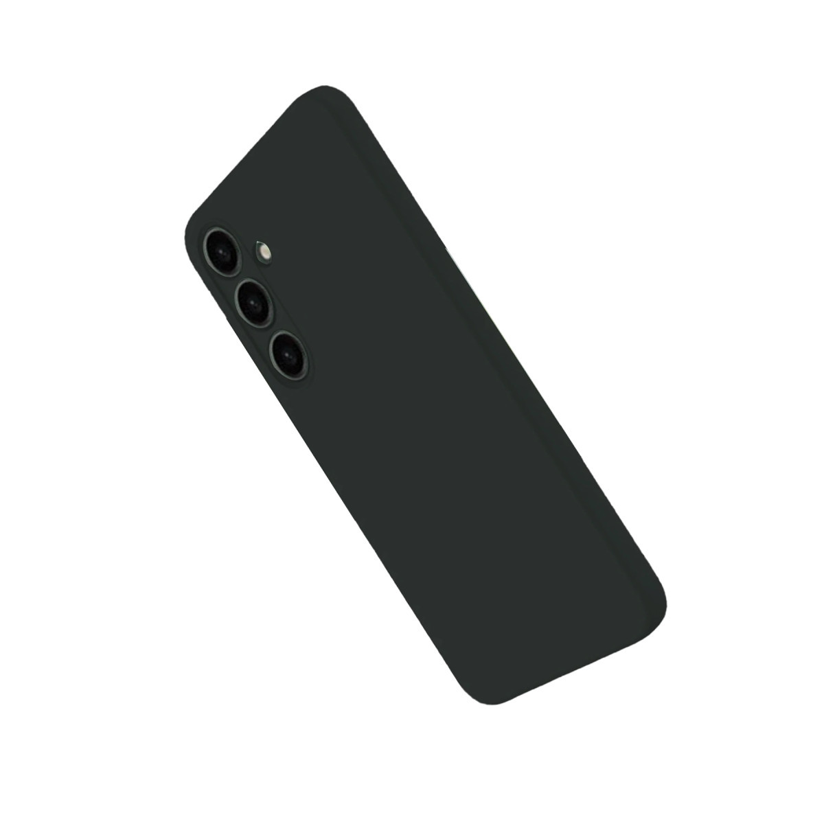 Newface Samsung Galaxy S25 Plus Kılıf Nano içi Kadife Silikon - Siyah — görsel 8