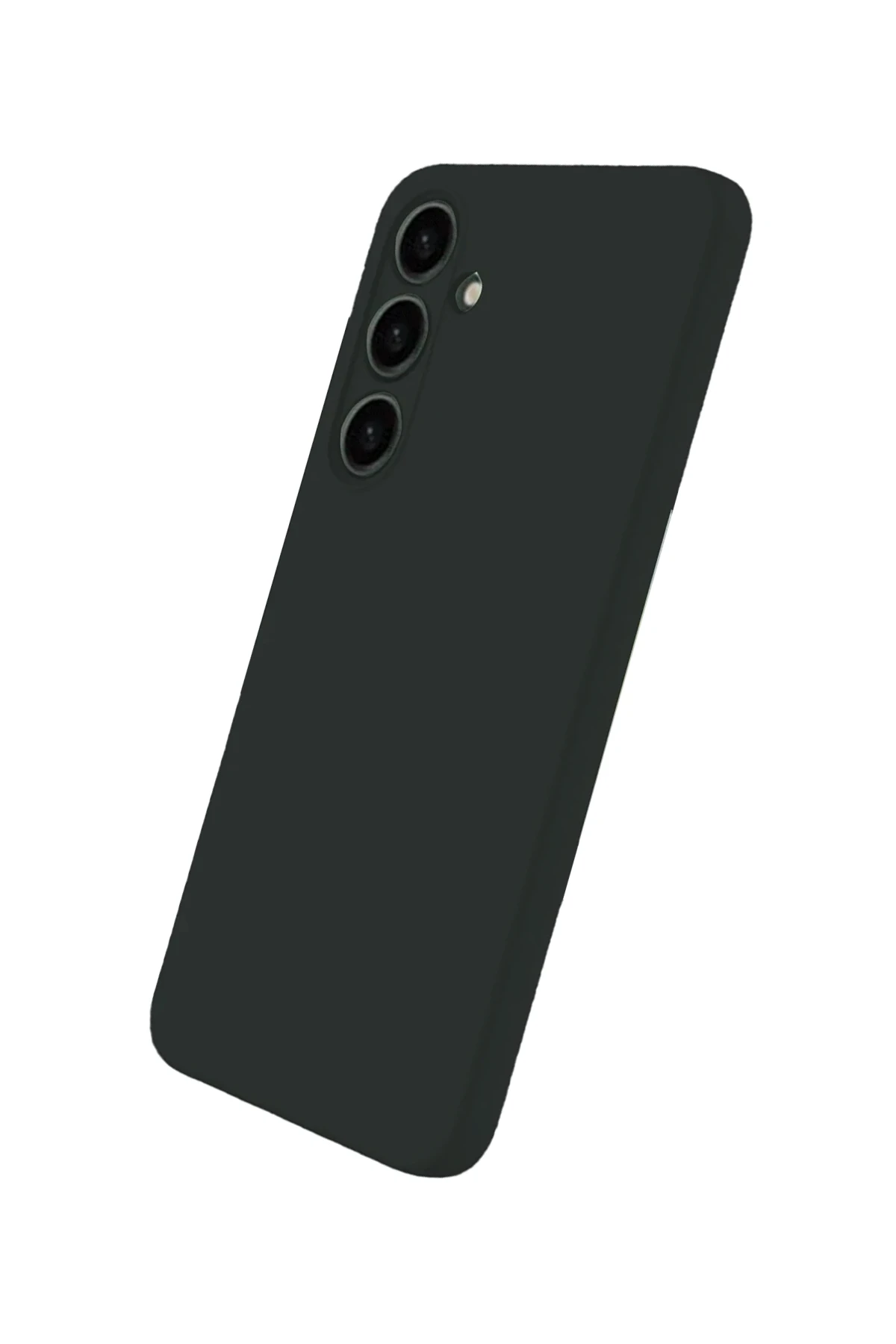 Newface Samsung Galaxy S25 Plus Kılıf Nano içi Kadife Silikon - Siyah — görsel 3