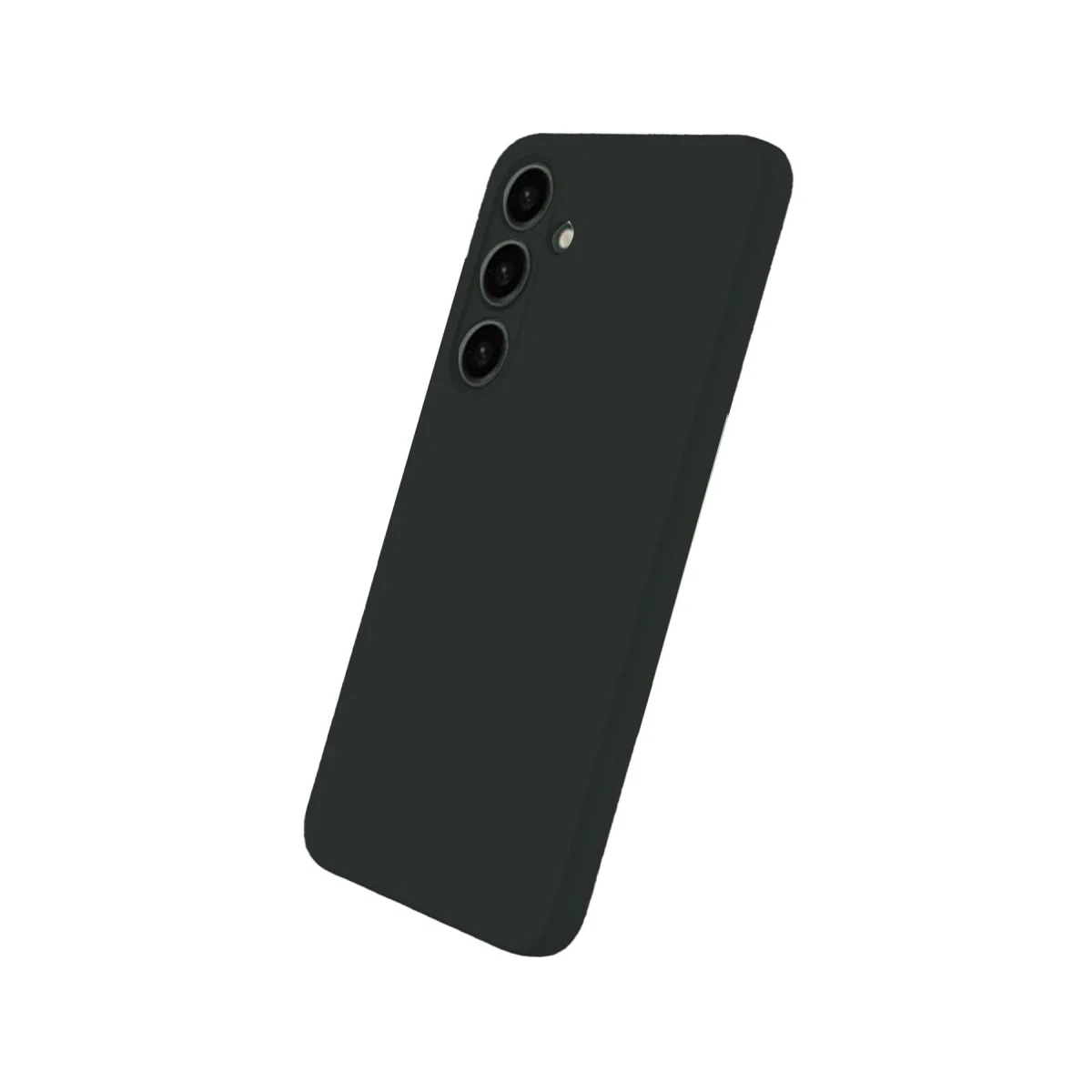 Newface Samsung Galaxy S25 Plus Kılıf Nano içi Kadife Silikon - Siyah — görsel 6