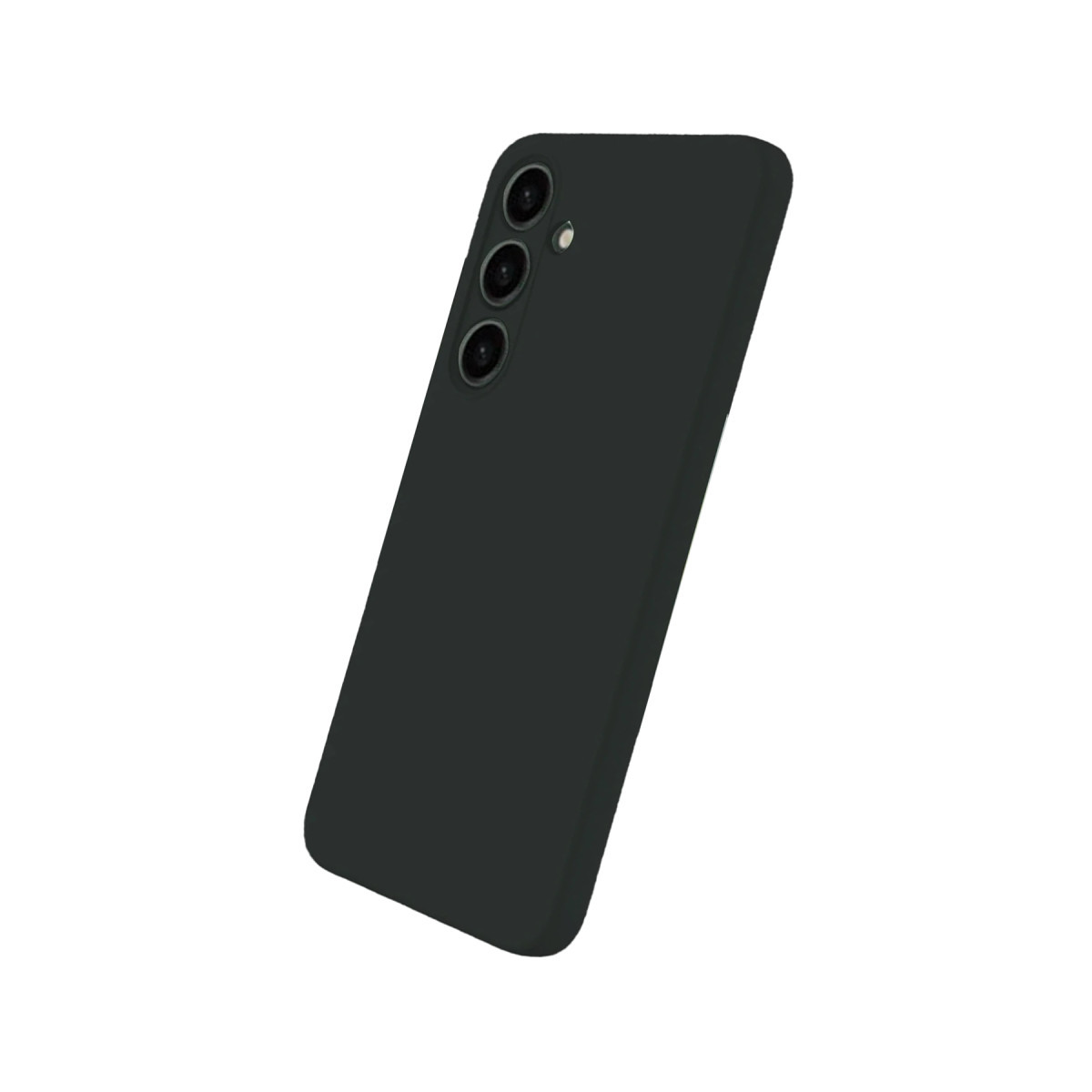Newface Samsung Galaxy S25 Plus Kılıf Nano içi Kadife Silikon - Siyah — görsel 9