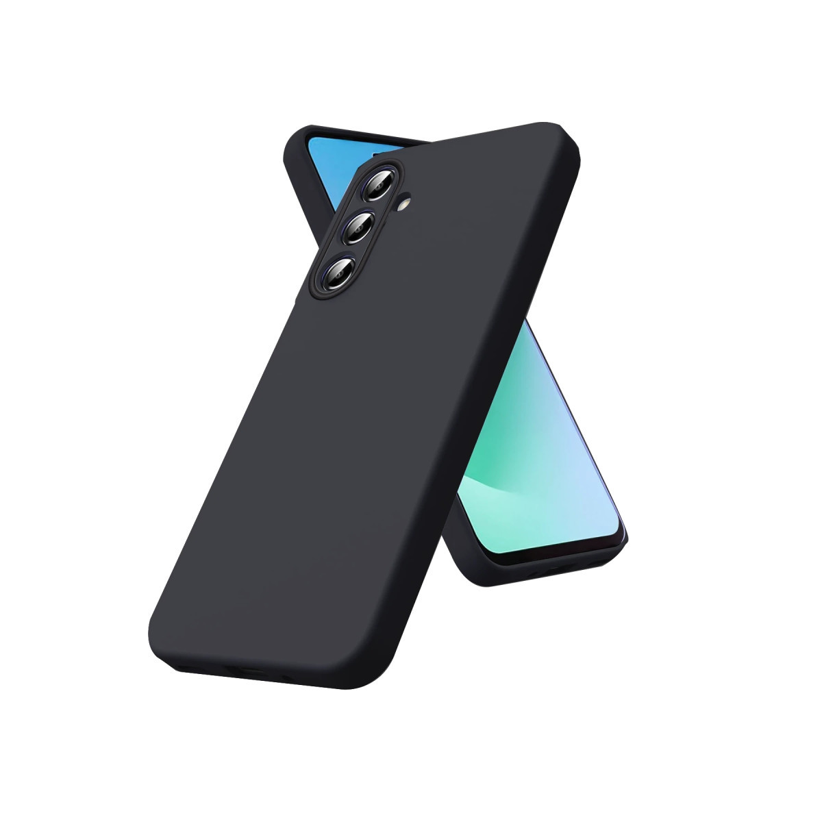 Newface Samsung Galaxy S26 Plus Nano içi Kadife Silikon - Siyah — görsel 7