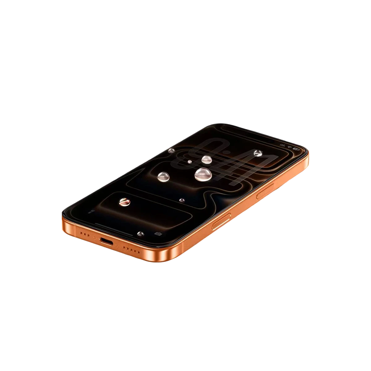 HDD Apple iPhone 17 Pro Rift Hayalet Cam Ekran Koruyucu - Siyah