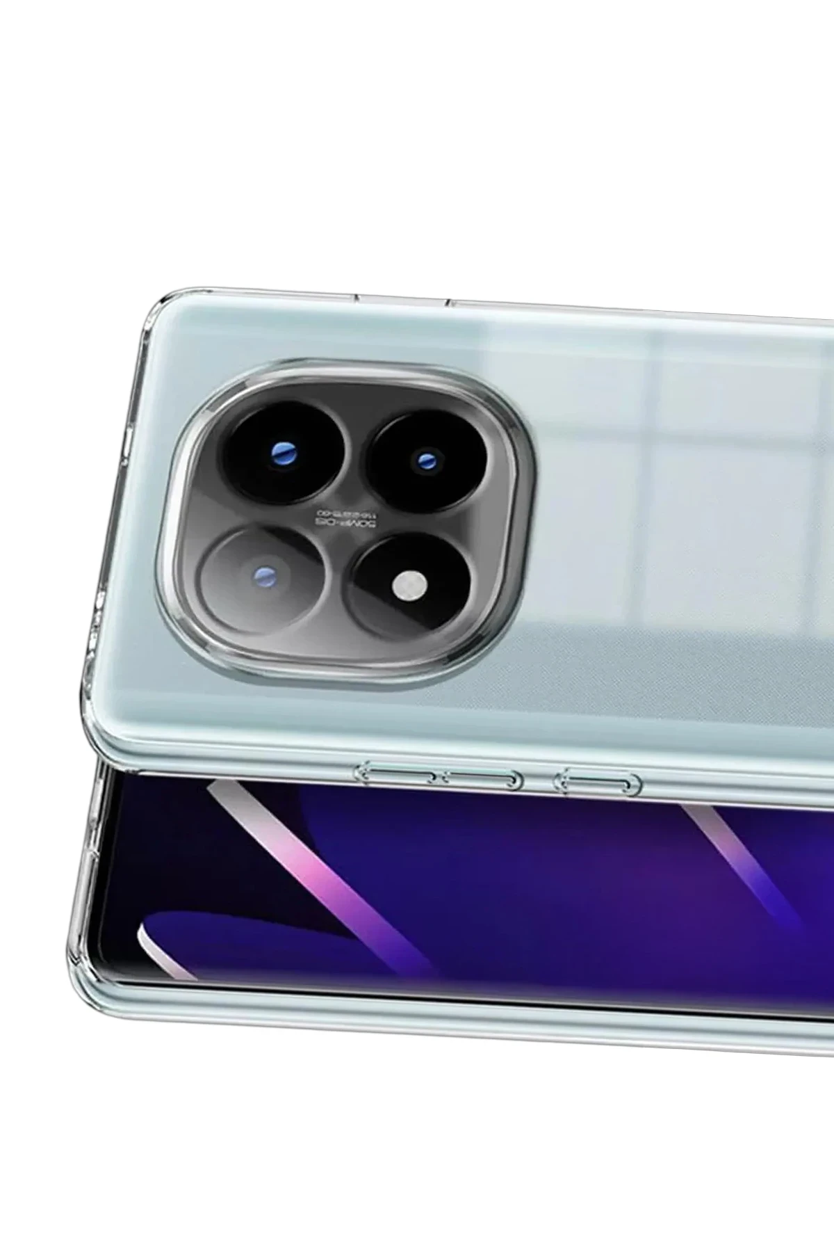 Newface Xiaomi Redmi Note 15 4G Lüx Şeffaf Silikon - Şeffaf — görsel 3