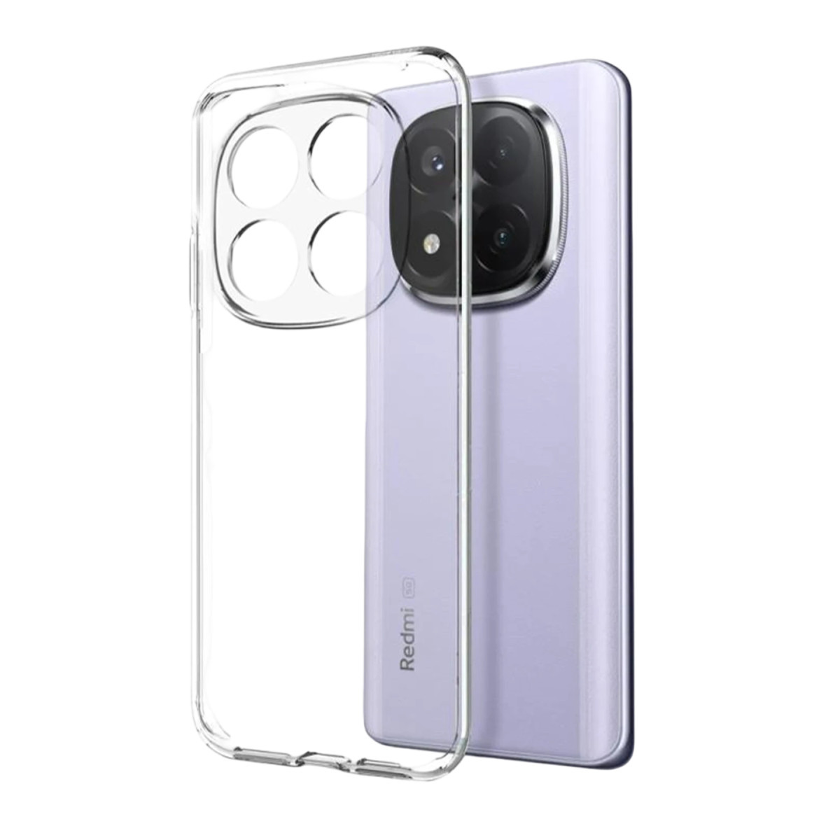 Newface Xiaomi Redmi Note 15 Pro 4G Lüx Şeffaf Silikon - Şeffaf — görsel 7