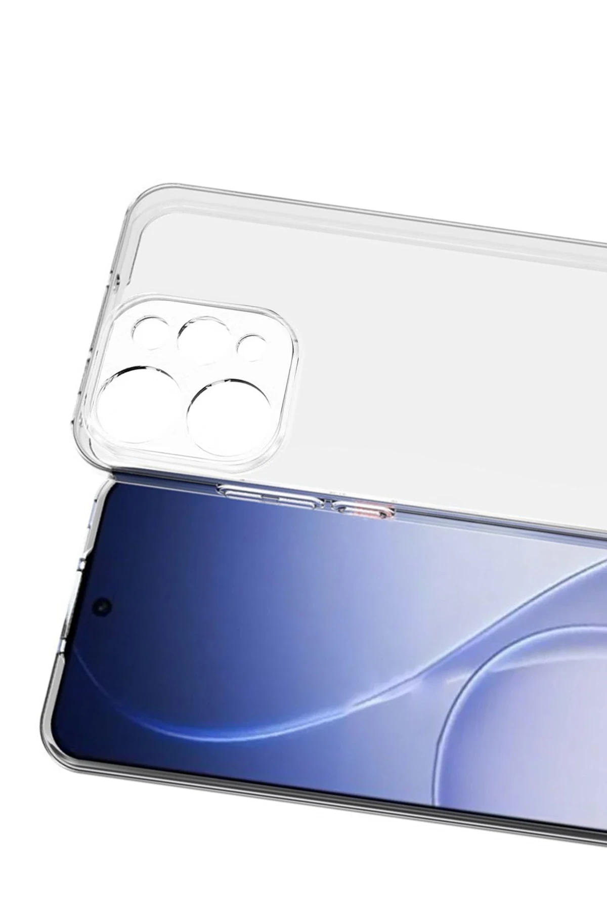 Newface Oppo Reno 15 Lüx Şeffaf Silikon - Şeffaf — görsel 2