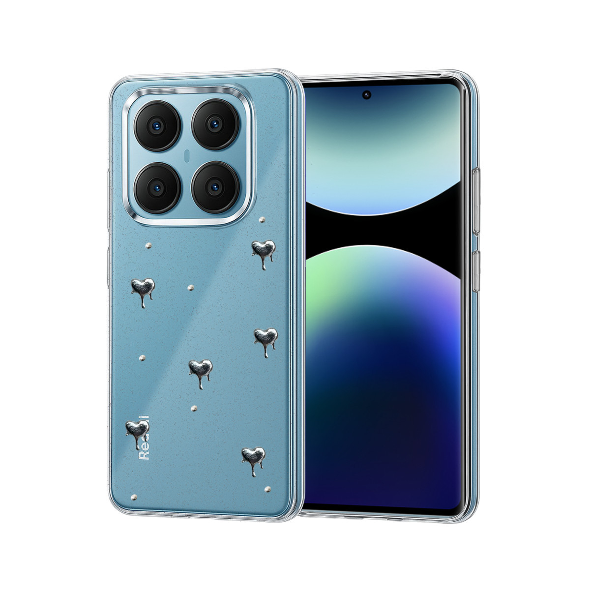 Newface Xiaomi Redmi Note 14 Pro 4G Fiyonk Desenli Kapak - Desen 1 — görsel 3