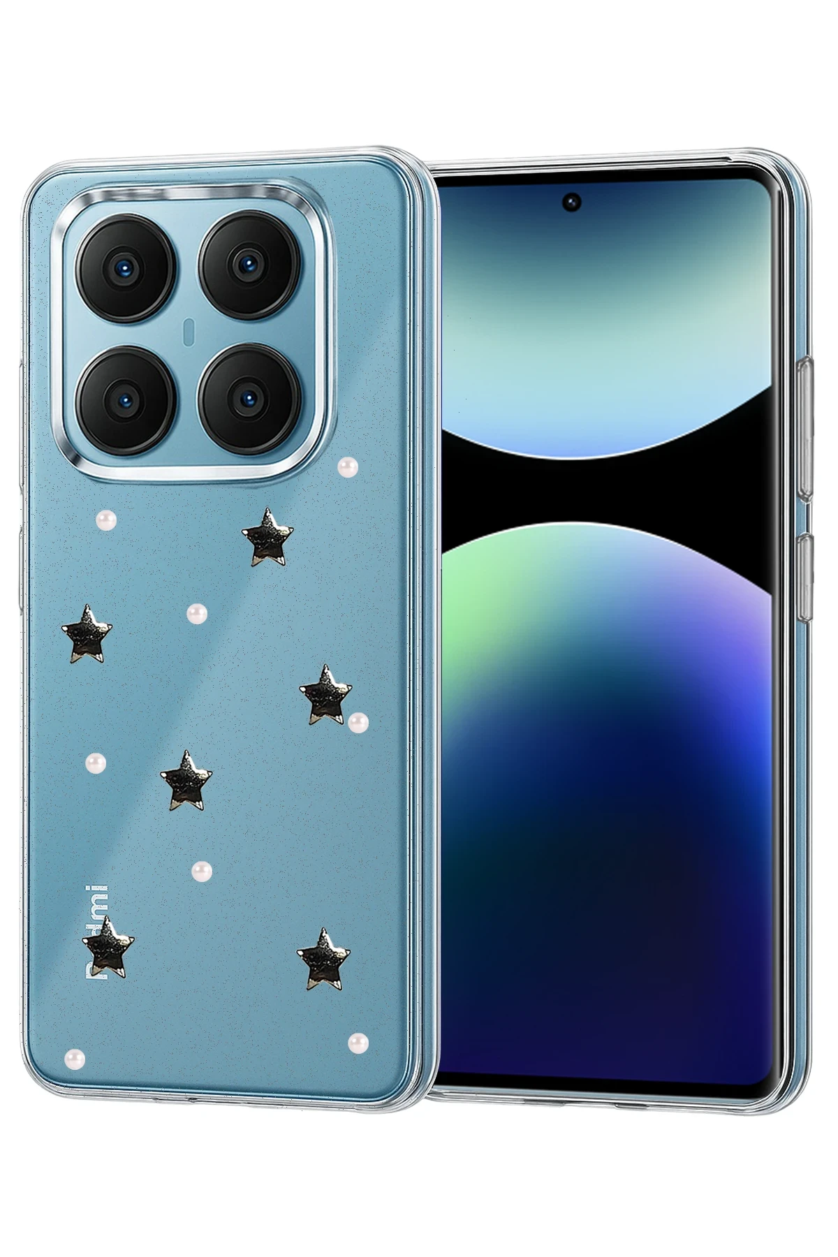 Newface Xiaomi Redmi Note 14 Pro 4G Fiyonk Desenli Kapak - Desen 7