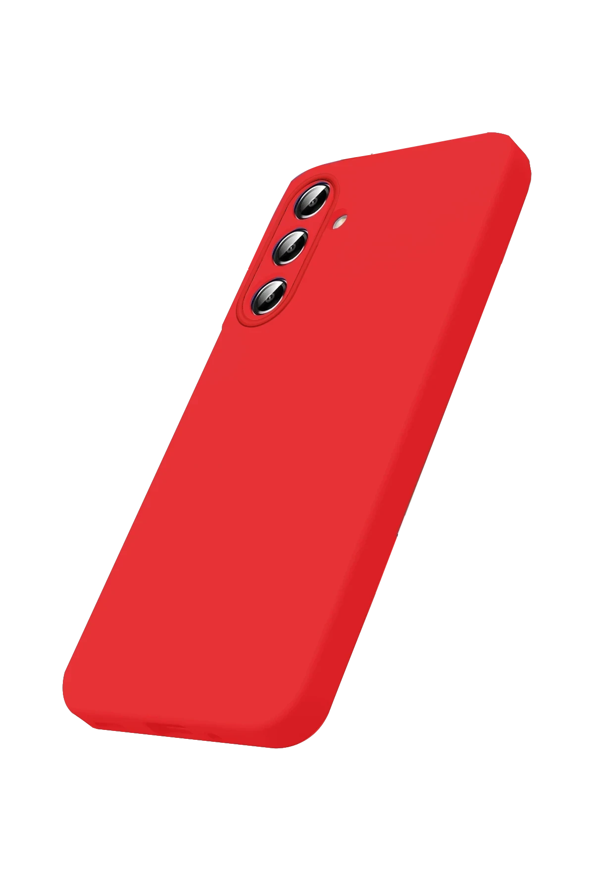 Newface Samsung Galaxy S26 Nano içi Kadife Silikon - Kırmızı — görsel 2
