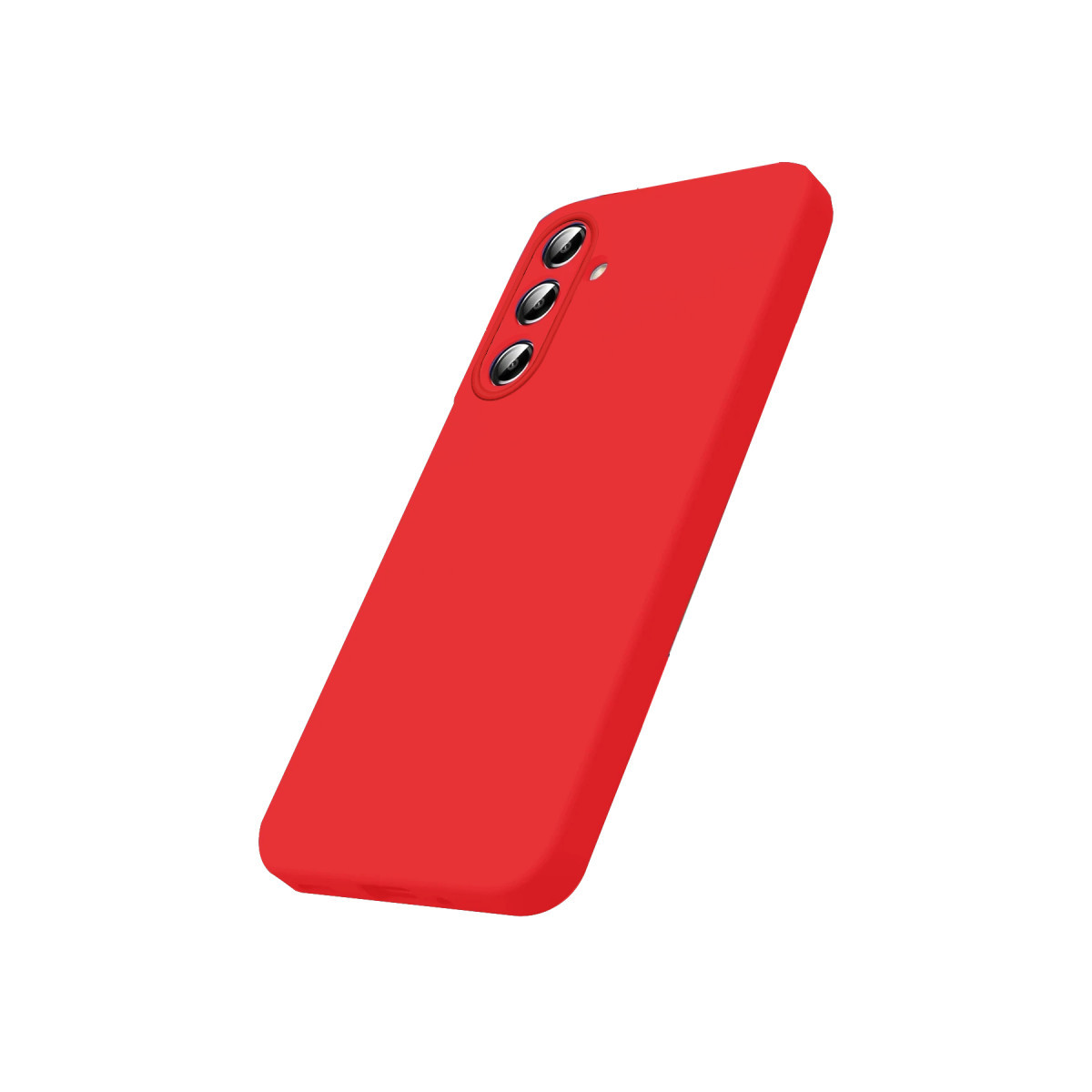 Newface Samsung Galaxy S26 Nano içi Kadife Silikon - Kırmızı — görsel 8