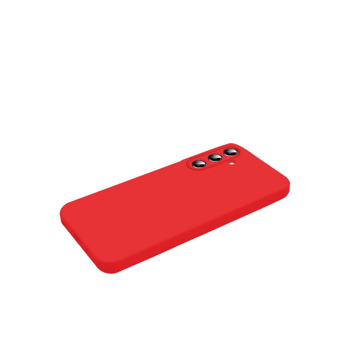 Newface Samsung Galaxy S26 Nano içi Kadife Silikon - Kırmızı — görsel 9