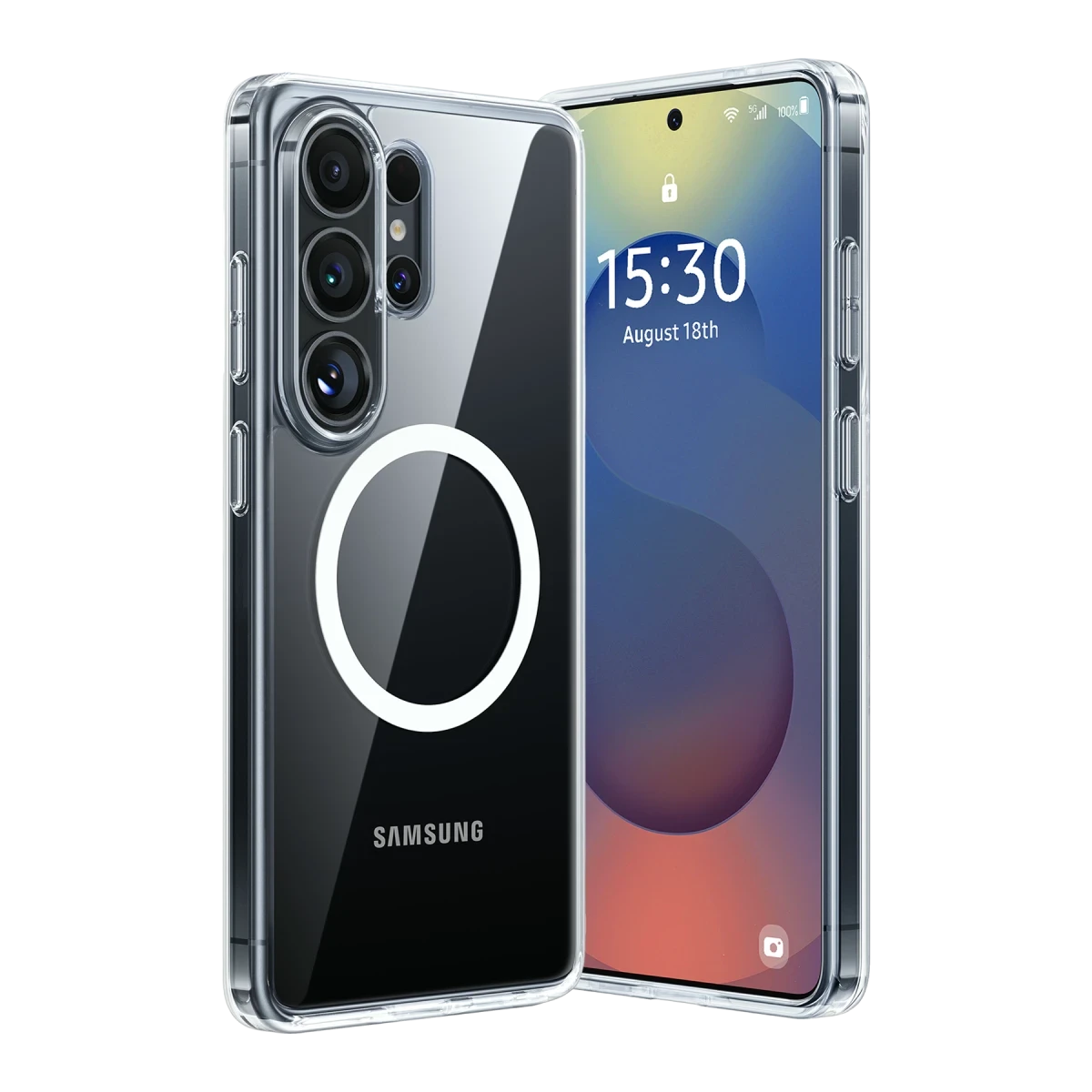 Torras Samsung Galaxy S26 Ultra Guardian Magsafe Kılıf - Şeffaf