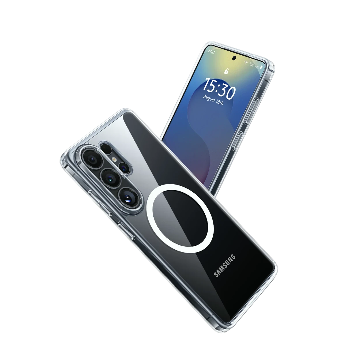 Torras Samsung Galaxy S26 Ultra Guardian Magsafe Kılıf - Şeffaf