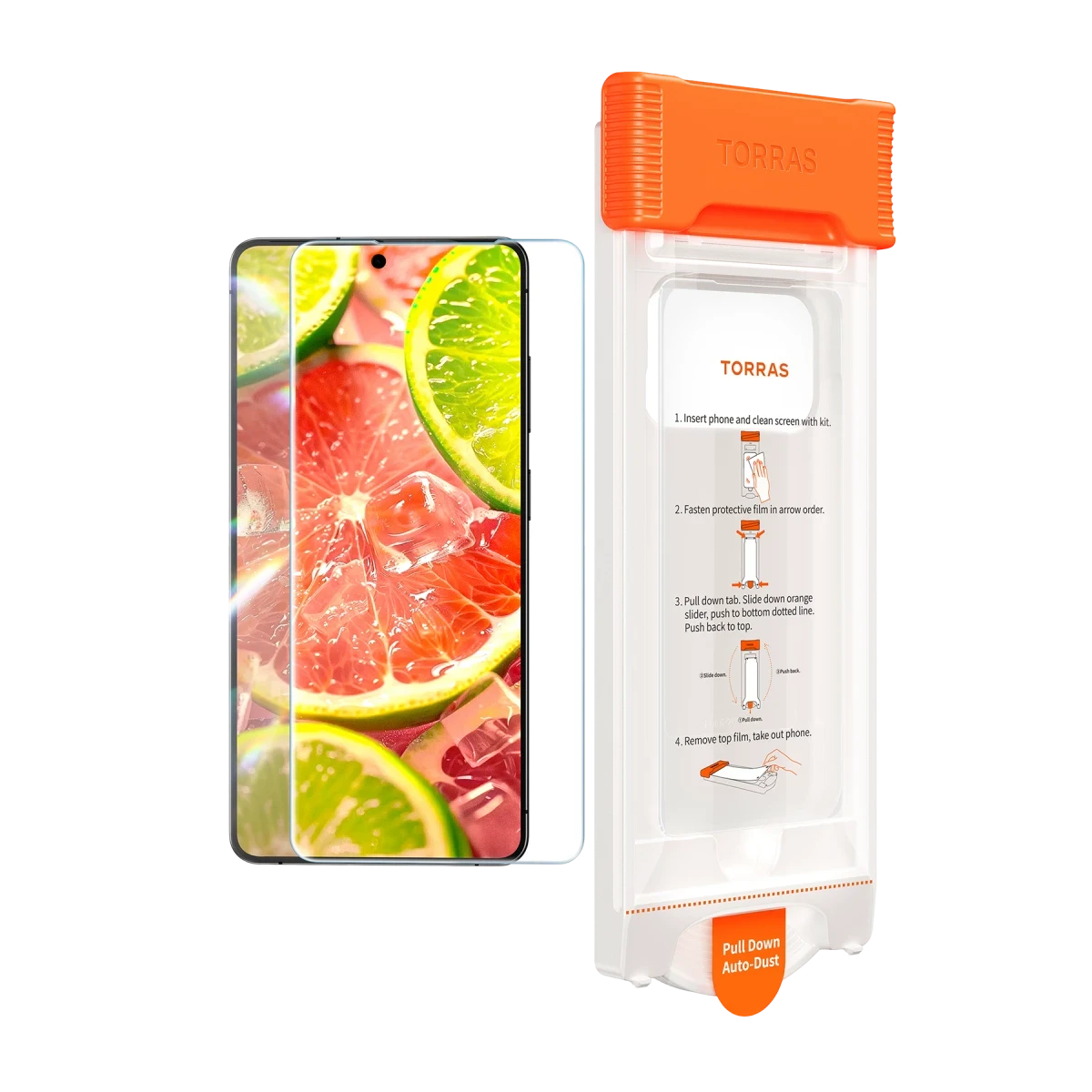 Torras Samsung Galaxy S26 Ultra OrigArmor Cam Ekran Koruyucu - Şeffaf