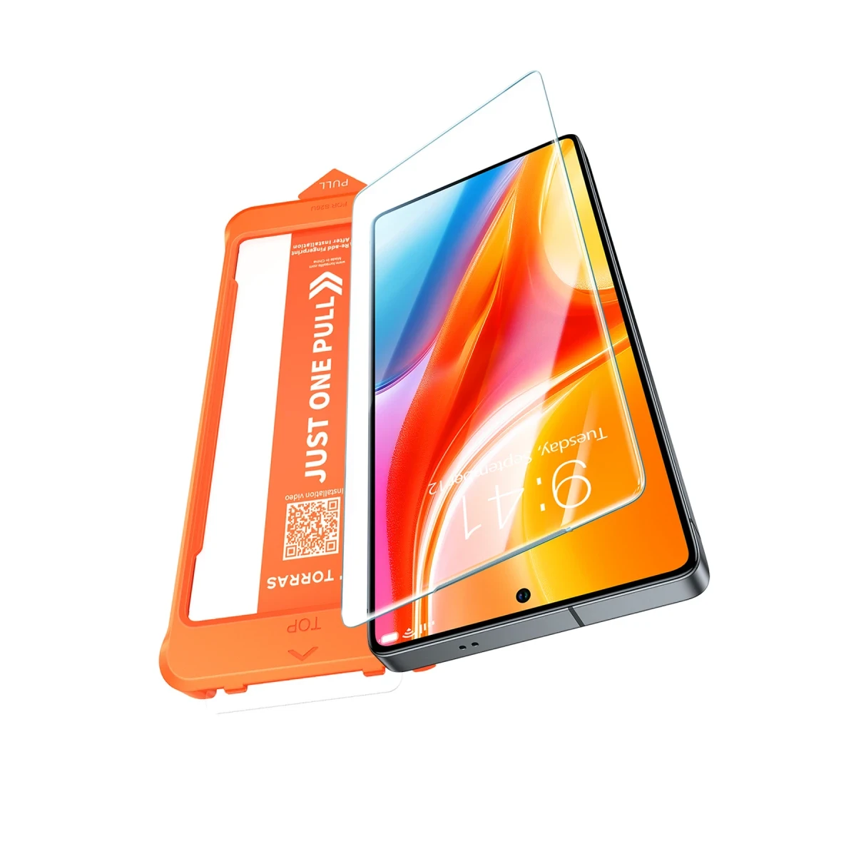 Torras Samsung Galaxy S26 Plus Install Master AutoKit HD Cam Ekran Koruyucu - Şeffaf