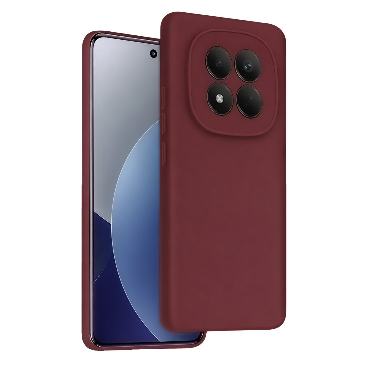 Newface Xiaomi Redmi Note 15 Pro 4G First Silikon - Bordo — görsel 9