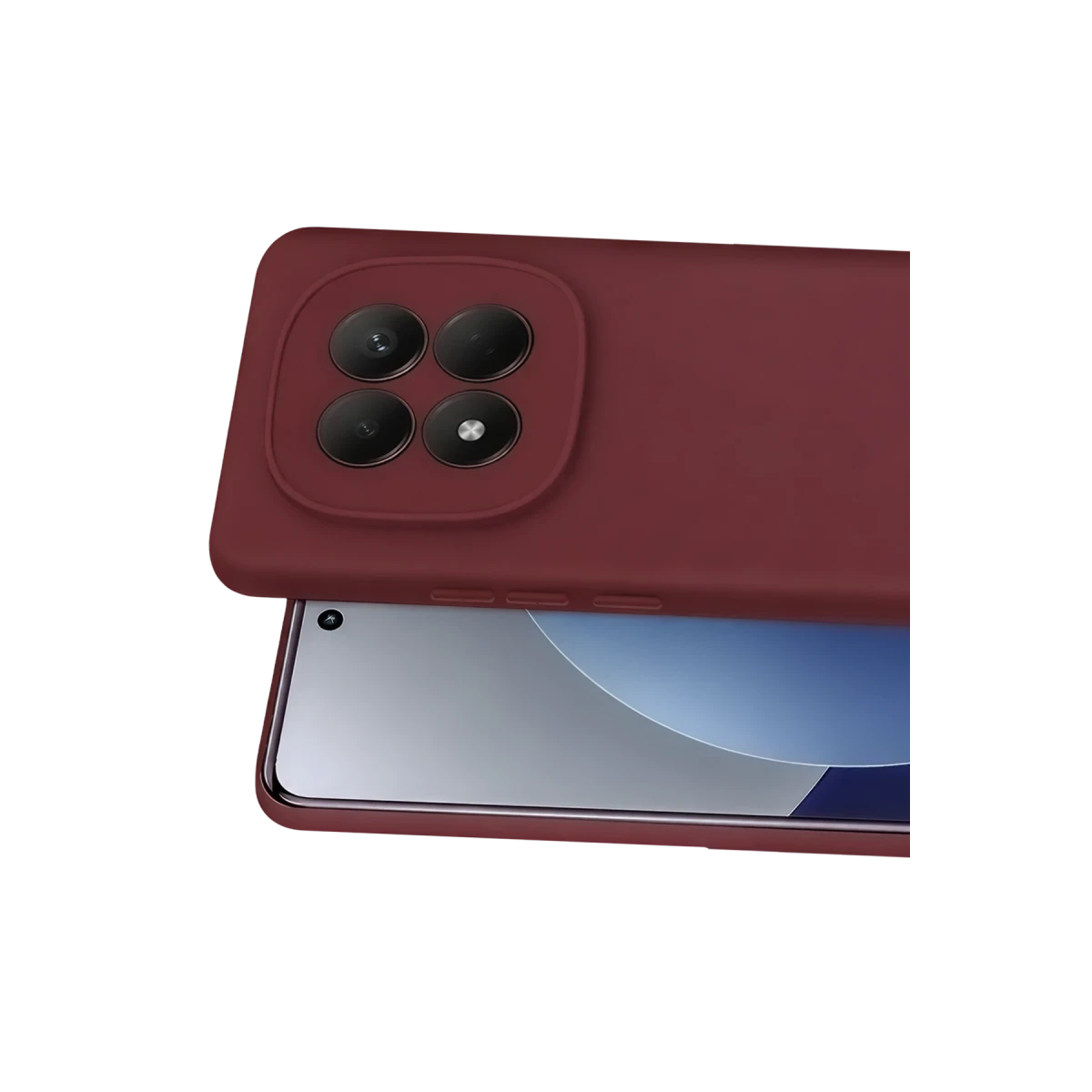 Newface Xiaomi Redmi Note 15 Pro 4G First Silikon - Bordo — görsel 6