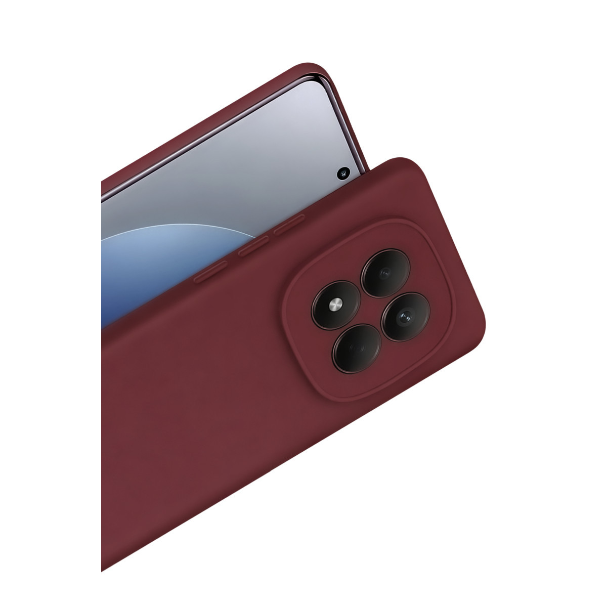 Newface Xiaomi Redmi Note 15 Pro 4G First Silikon - Bordo — görsel 11
