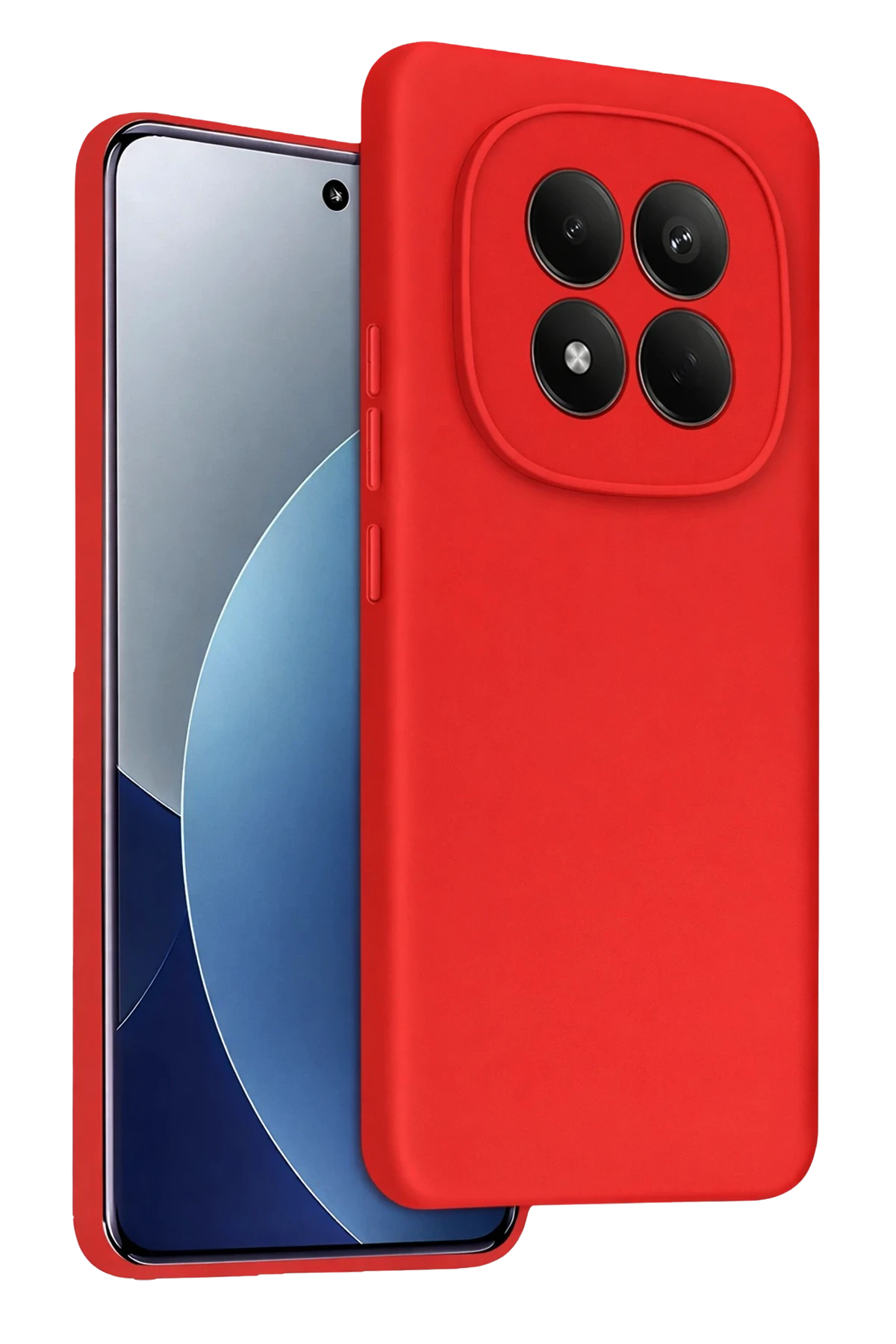 Newface Xiaomi Redmi Note 15 Pro 4G First Silikon - Kırmızı