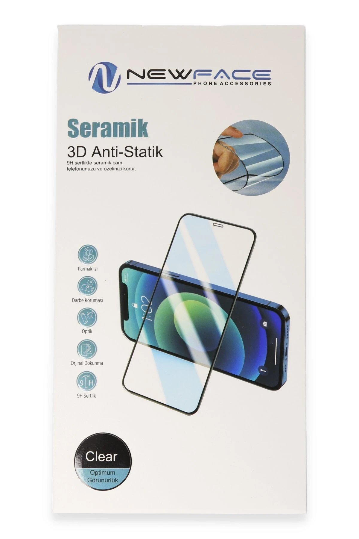 Newface Samsung Galaxy A37 5G 3D Antistatik Seramik Nano Ekran Koruyucu
