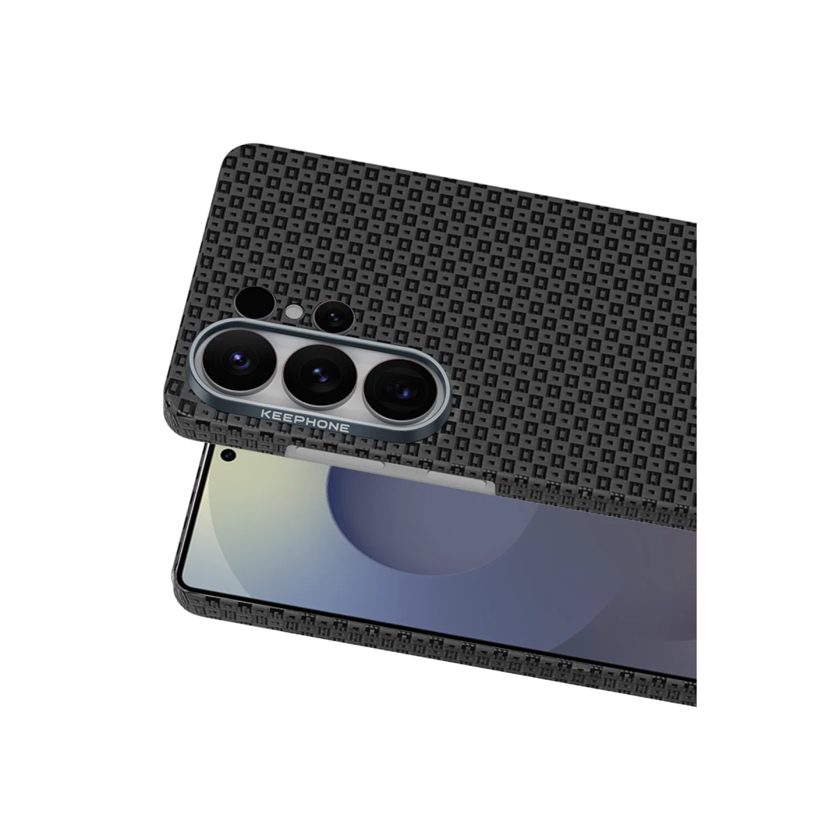 Keephone Samsung Galaxy S26 Ultra Kevlar Ankora Magsafe Kapak - Siyah