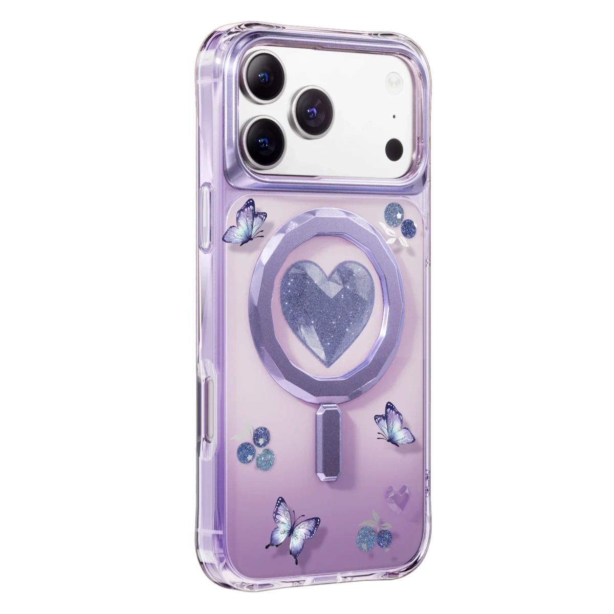 Keephone Apple iPhone 18 Pro/17 Pro Peachy Magsafe Kapak - Mor 2