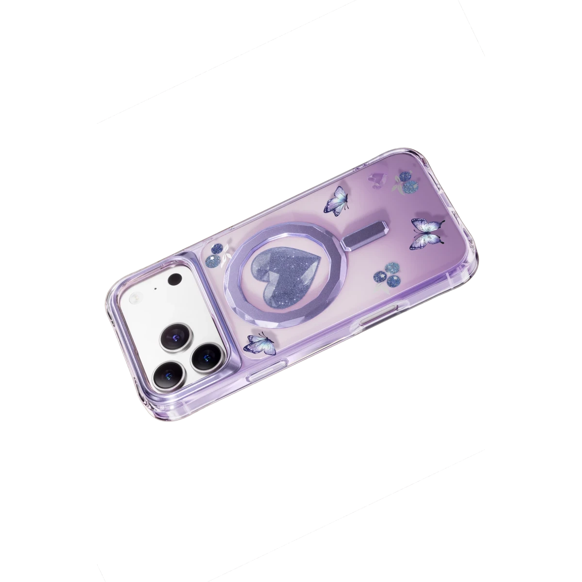 Keephone Apple iPhone 18 Pro/17 Pro Peachy Magsafe Kapak - Mor 2