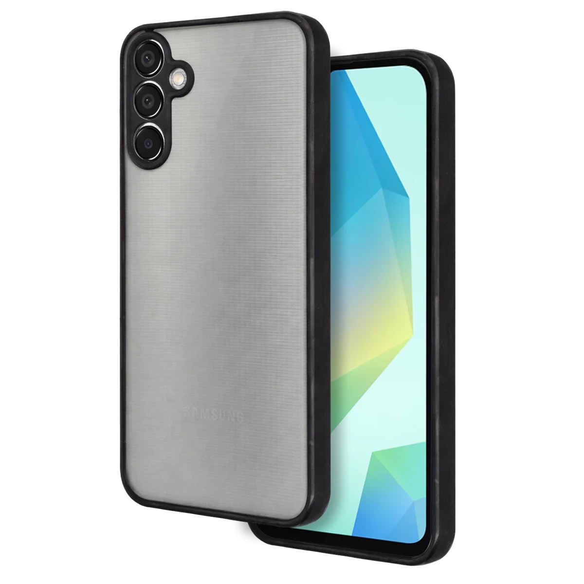 Newface Samsung Galaxy A16 5G Kılıf Montreal Silikon Kapak - Siyah — görsel 5