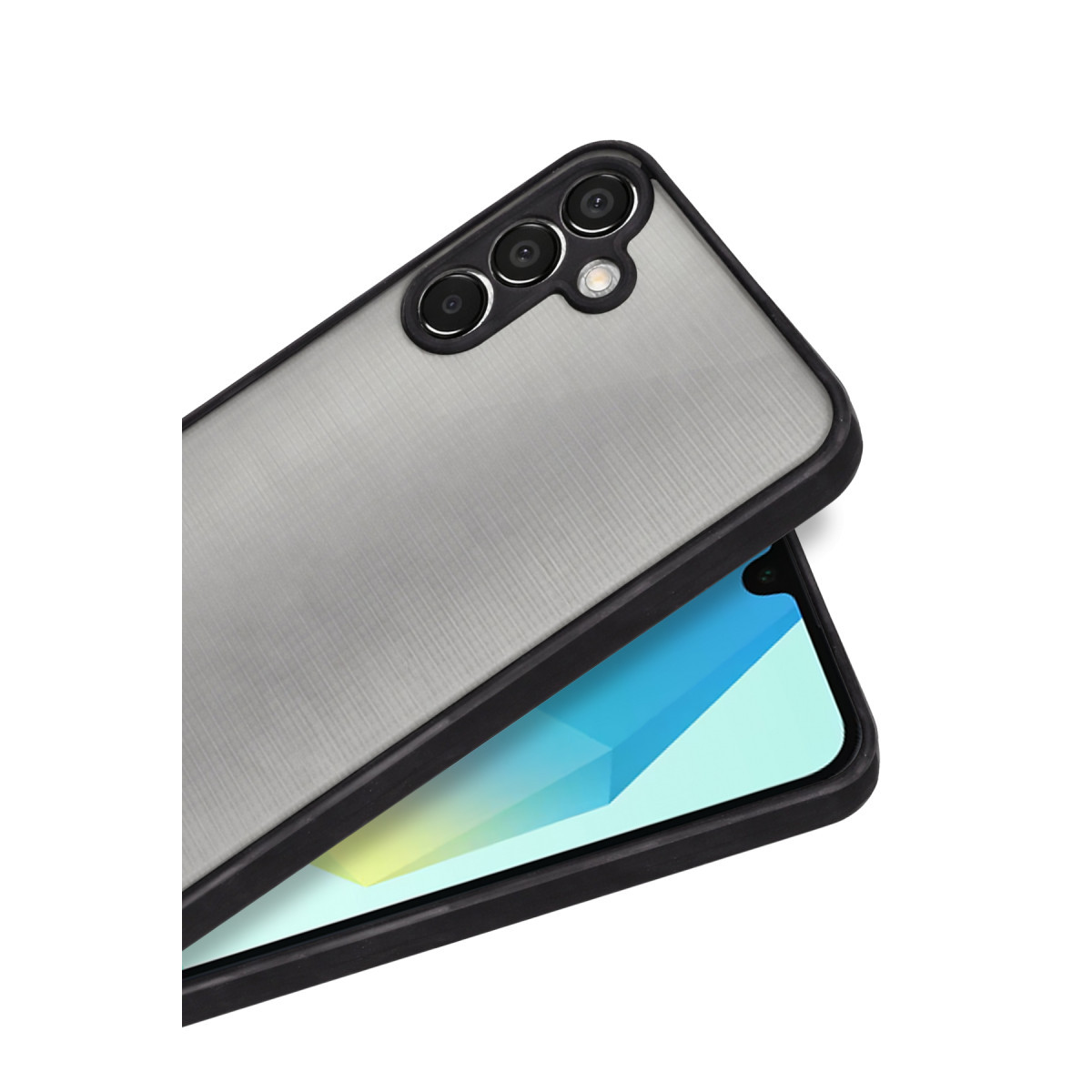 Newface Samsung Galaxy A16 5G Kılıf Montreal Silikon Kapak - Siyah — görsel 10