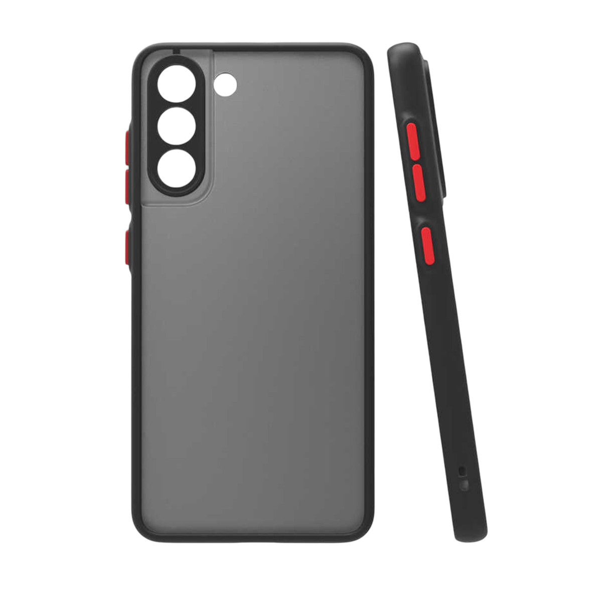Newface Samsung Galaxy S21 FE Kılıf Montreal Silikon Kapak - Siyah — görsel 7