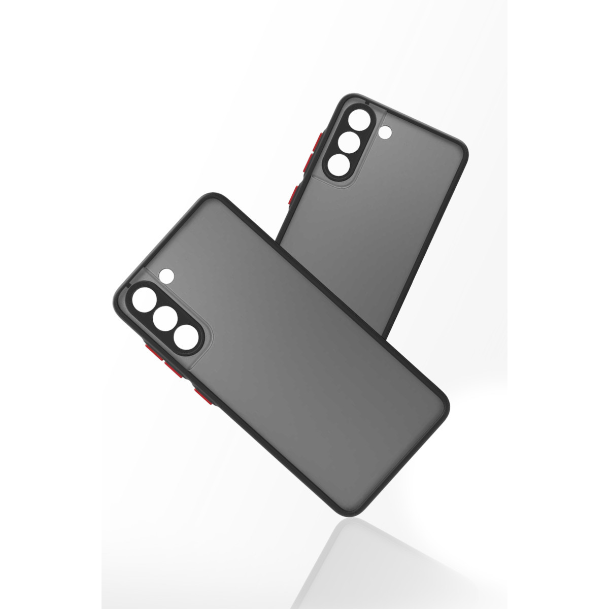 Newface Samsung Galaxy S21 FE Kılıf Montreal Silikon Kapak - Siyah — görsel 9