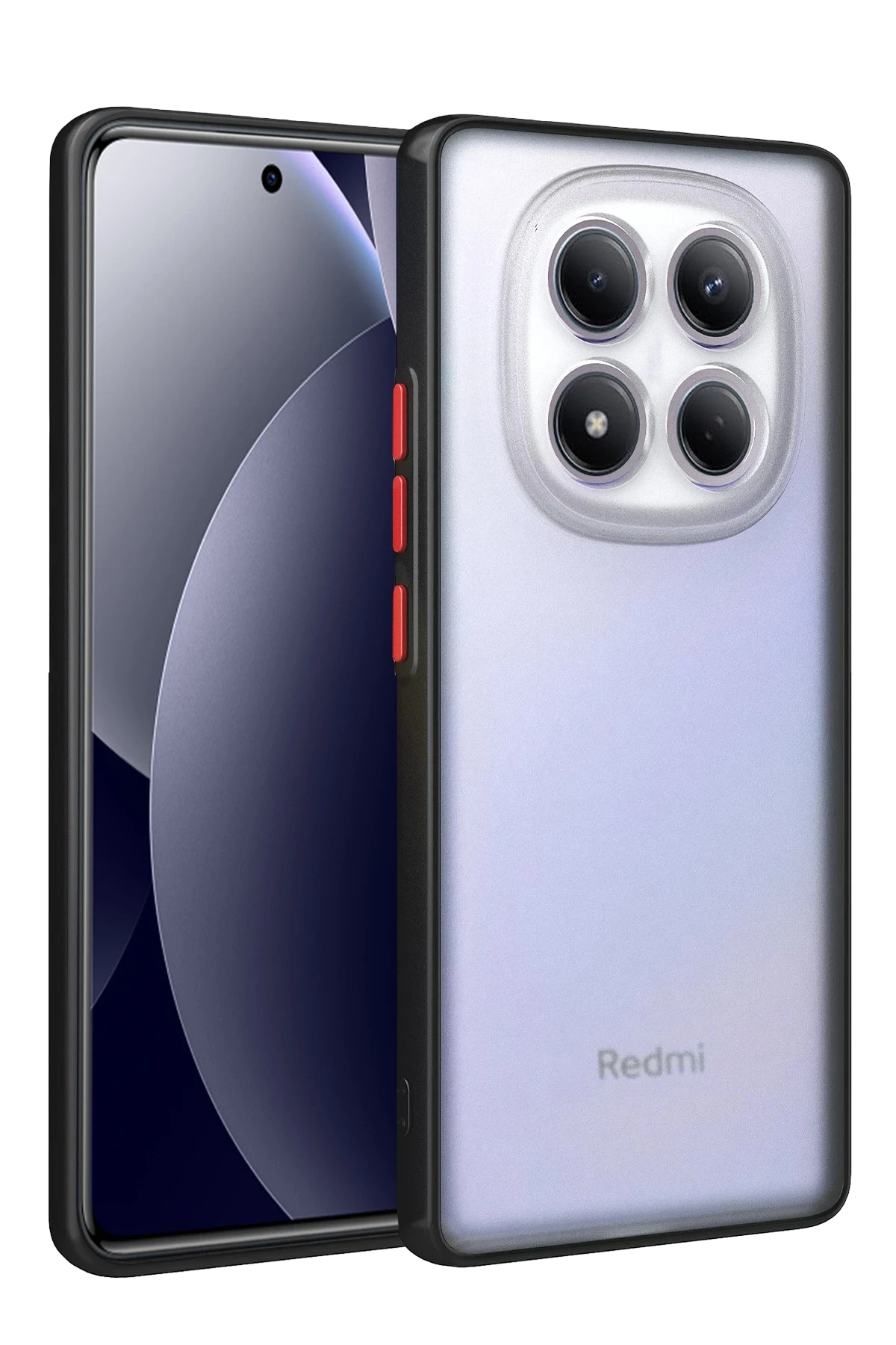 Newface Xiaomi Redmi Note 15 Pro 4G Montreal Silikon Kapak - Siyah