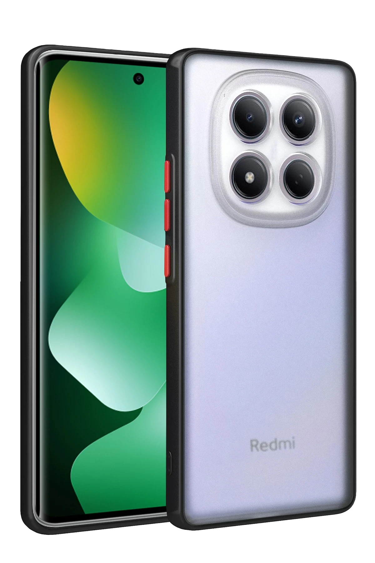 Newface Xiaomi Redmi Note 15 4G Montreal Silikon Kapak - Siyah