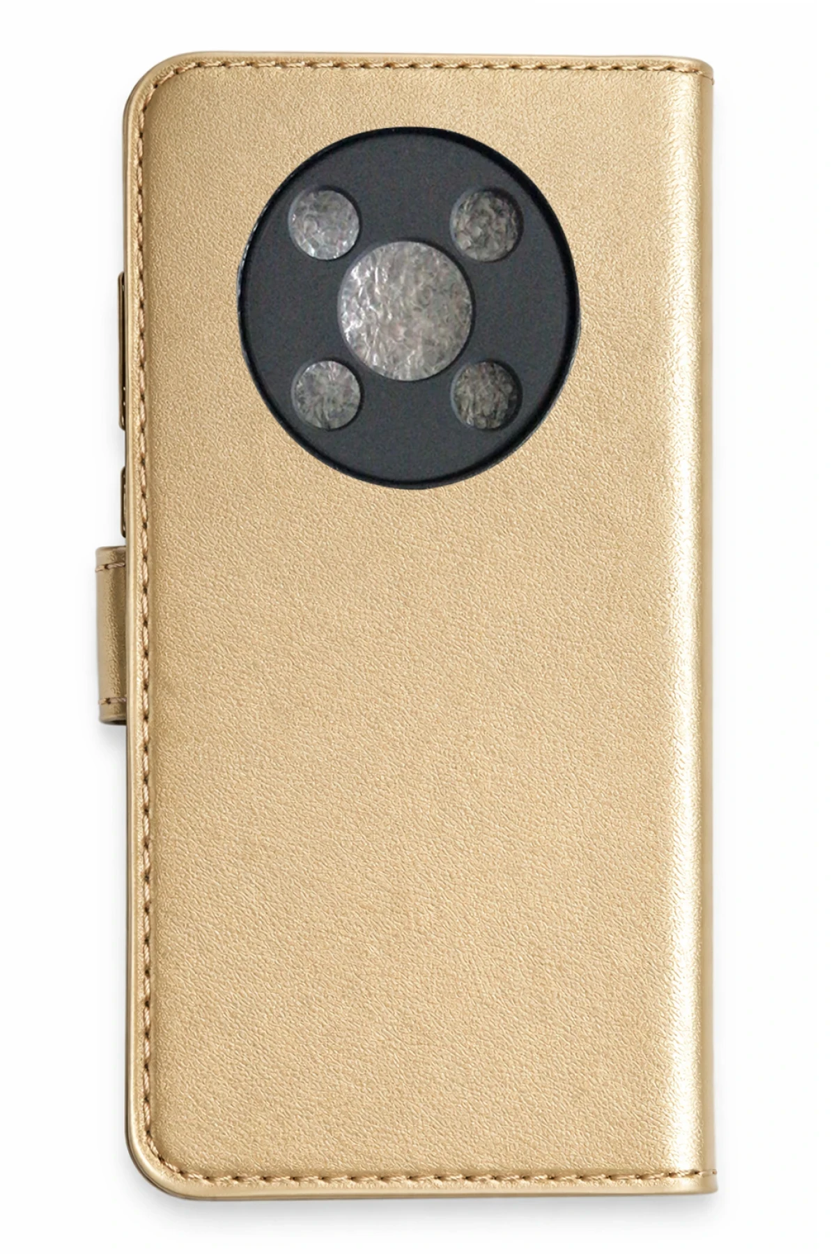 Newface Huawei Nova Y90 Trend S Plus Kapaklı Kılıf - Gold